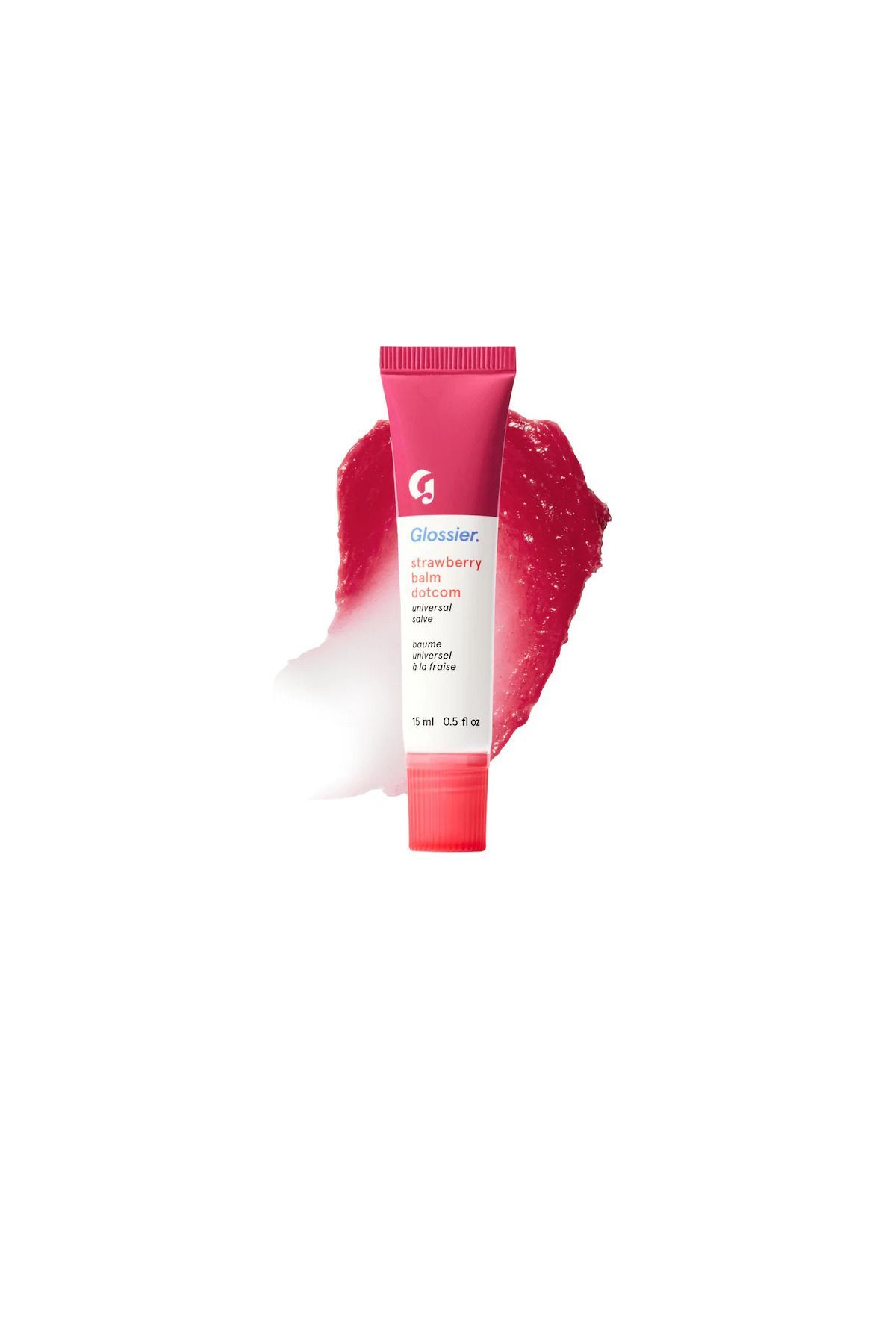Glossier Balm Dotcom Lip Balm and Skin Salve Strawberry 15 ml
