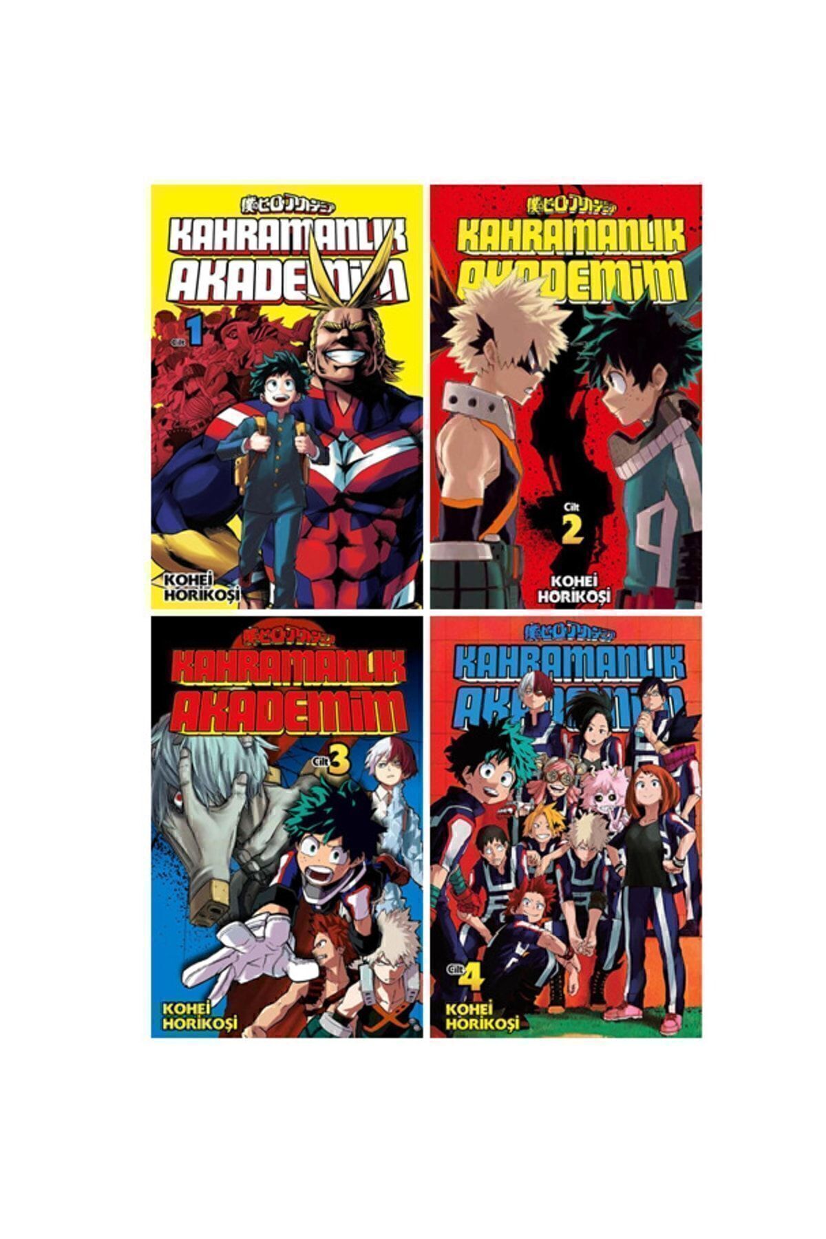 Gerekli Şeyler Yayıncılık Kahramanlık Akademim 1-2-3-4. Ciltler Manga Seti