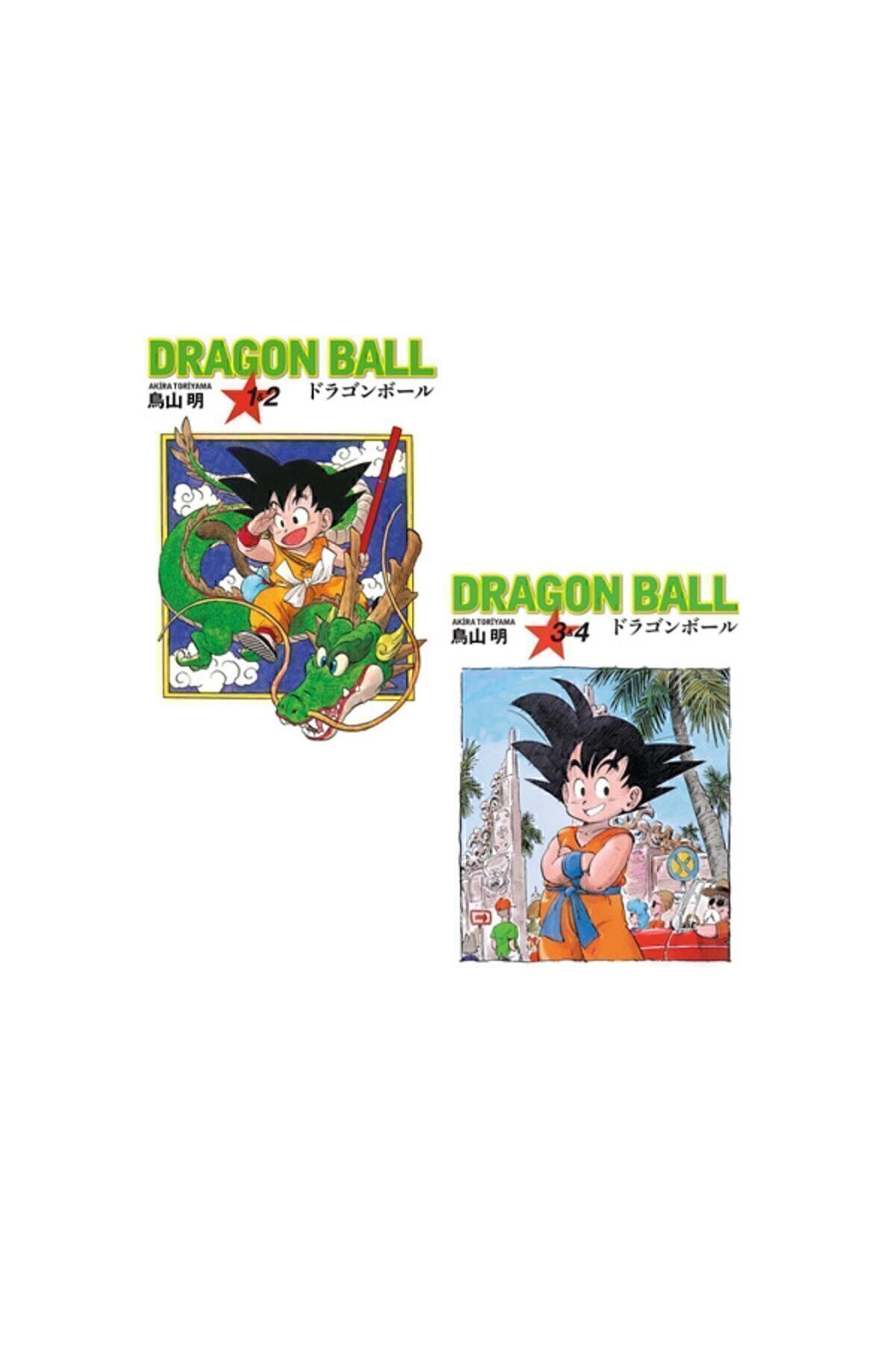 Gerekli Şeyler Yayıncılık Dragon Ball 1&2 - 3&4. Ciltler Manga Seti