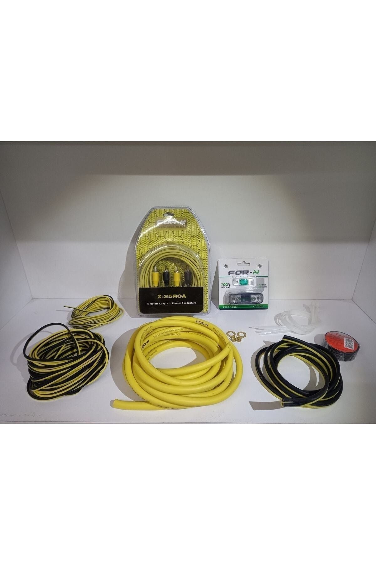 For-X Forx 4ga Kablo Kiti Custom Profesyonel Set