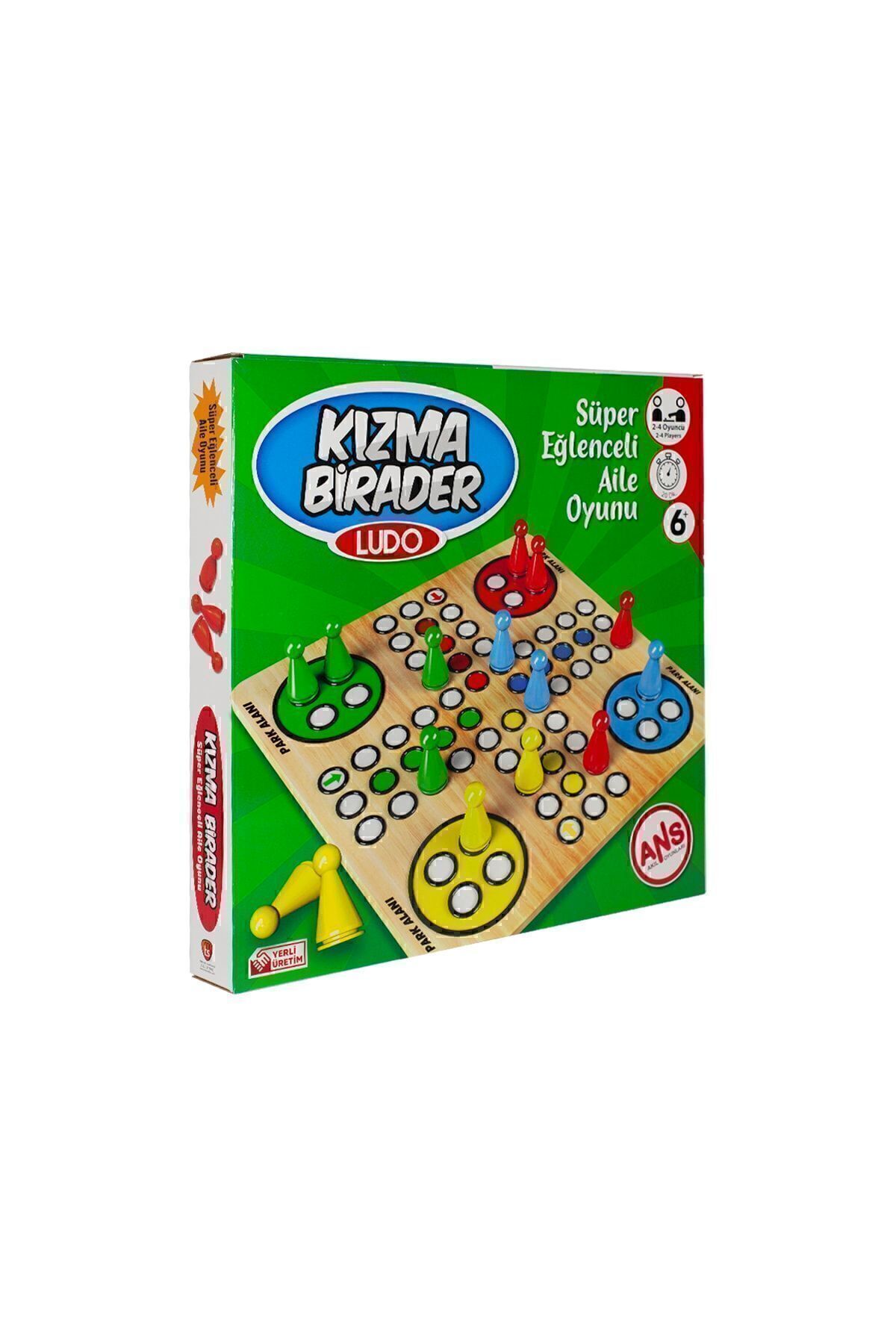Genel Markalar Ahşap Kızma Birader Ludo