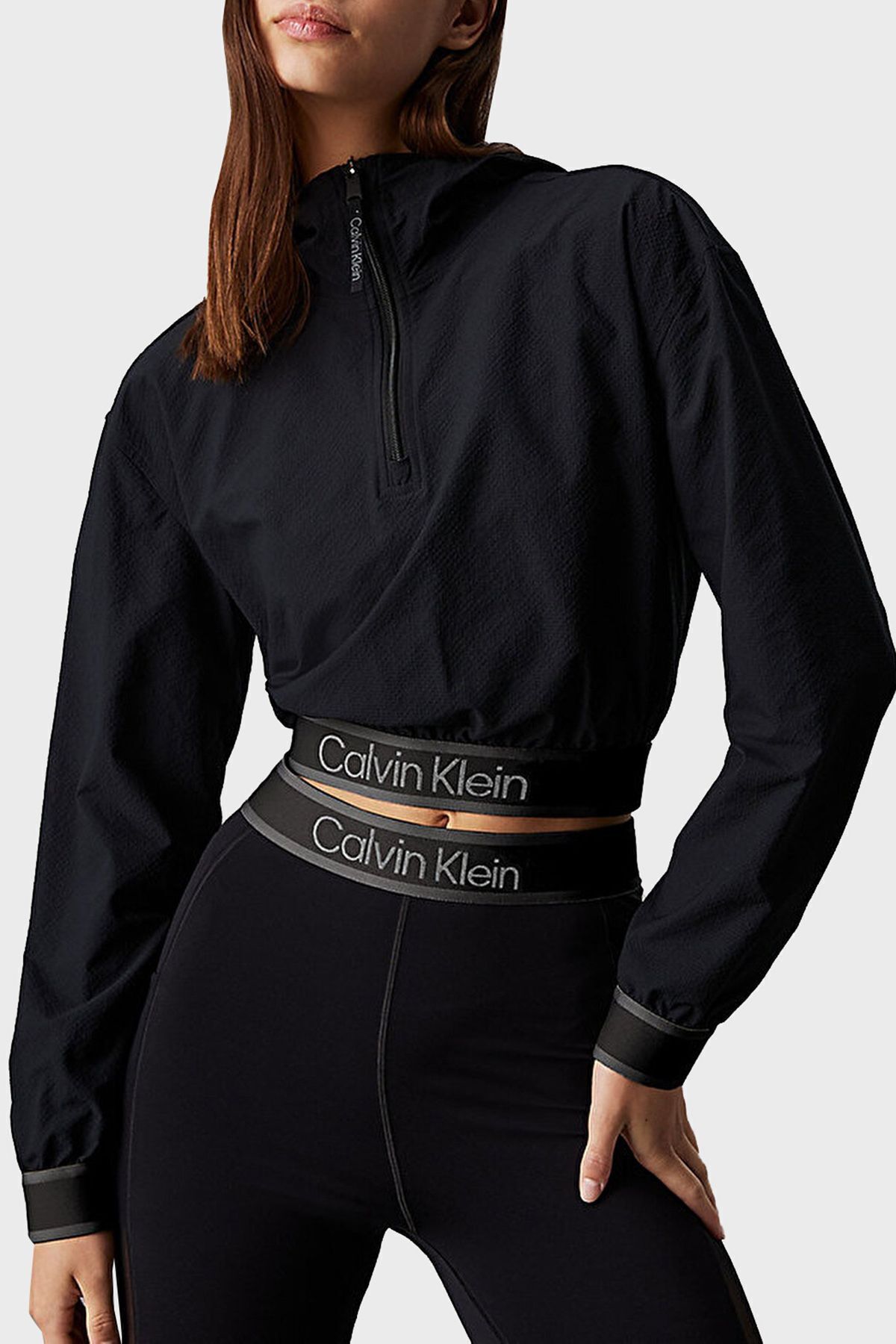 Calvin Klein Regular Fit Crop Sweat 00GWF4J403BAE  SWEAT 00GWF4J403 BAE