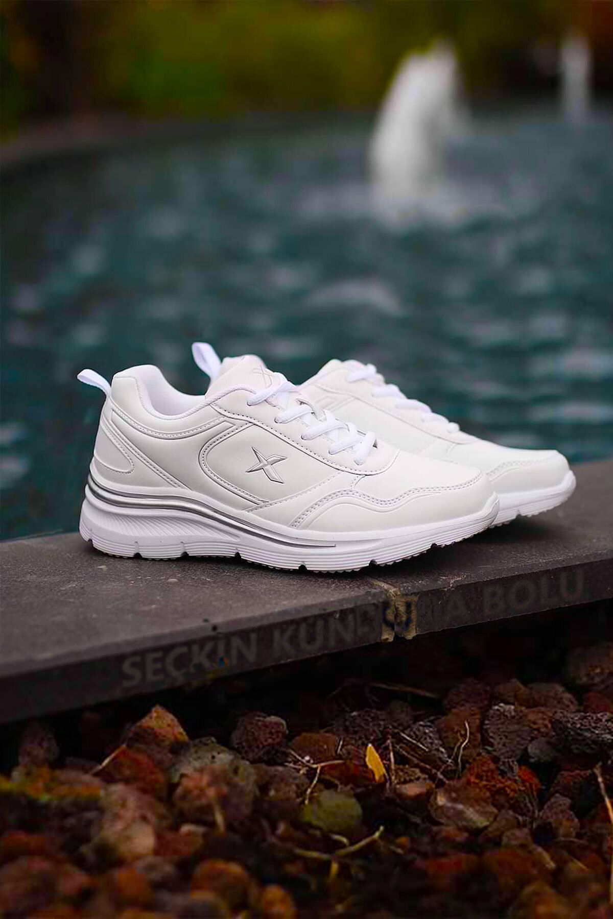 Kinetix Orijinal Kadın Beyaz Sneaker Günlük Spor Ayakkabı