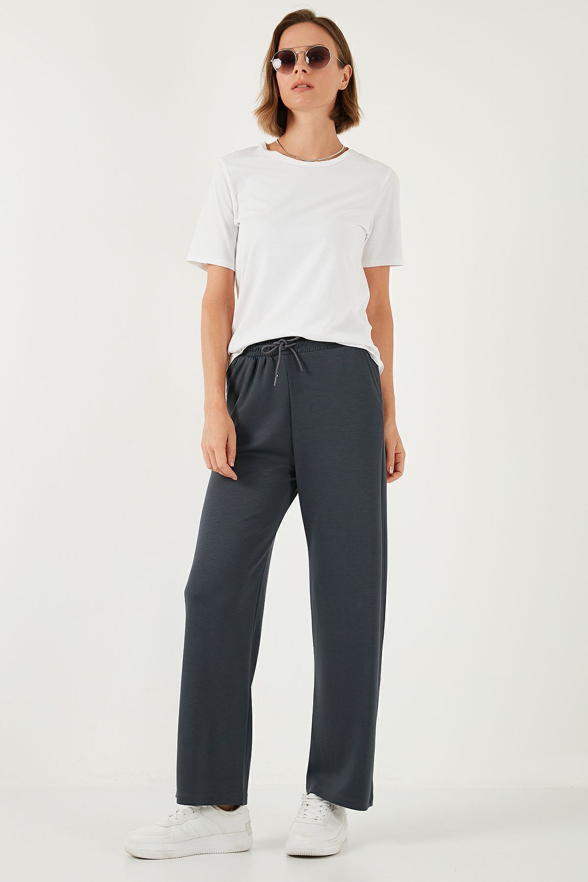 Lela Streç Bol Paça Regular Fit  Eşofman Altı  EŞOFMAN ALTI 5865881