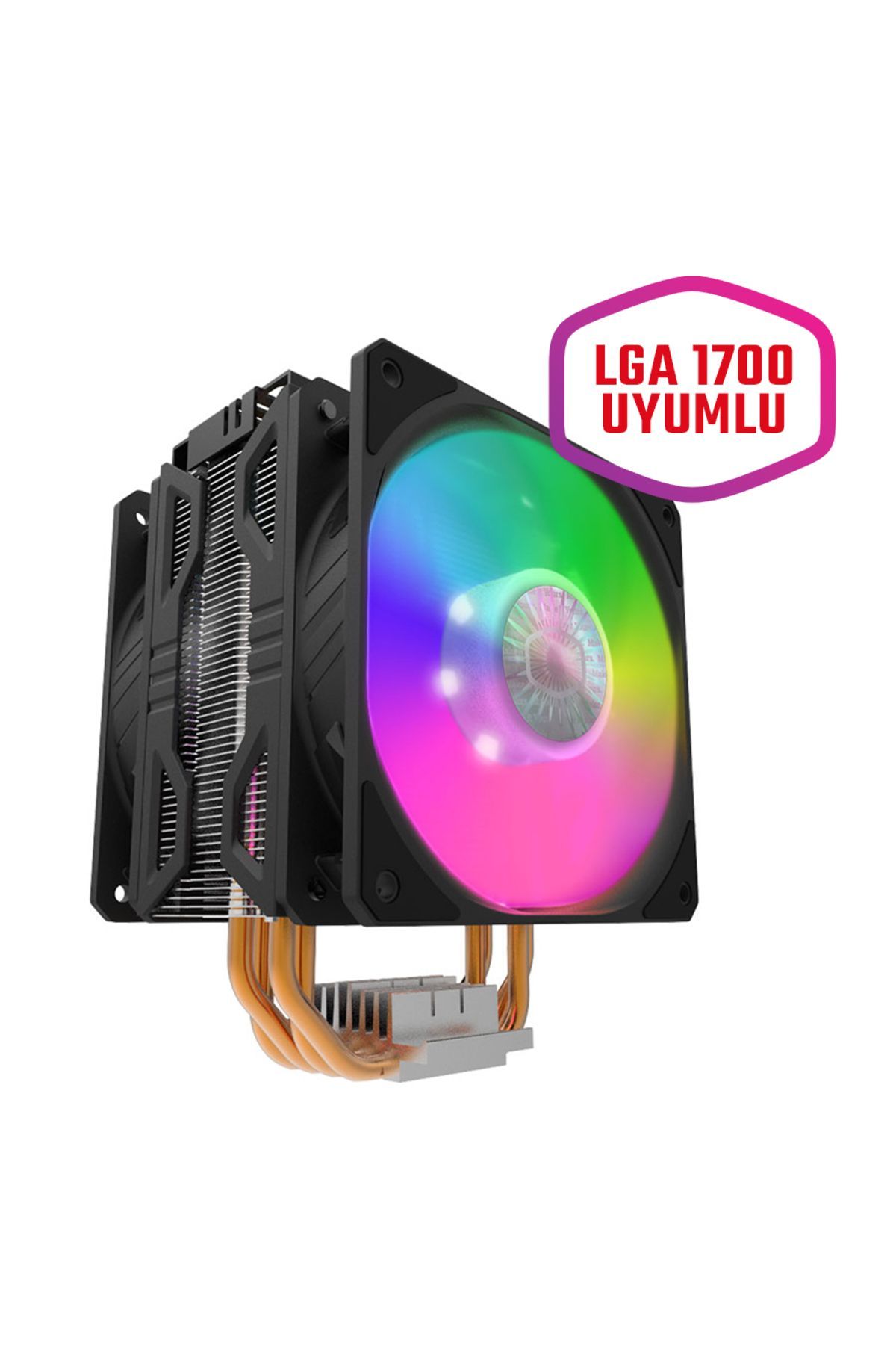 Cooler Master Hyper 212 Rr-212tk-18pa-r1 Led Turbo Argb 2x120mm Intel/amd Cpu Soğutucu