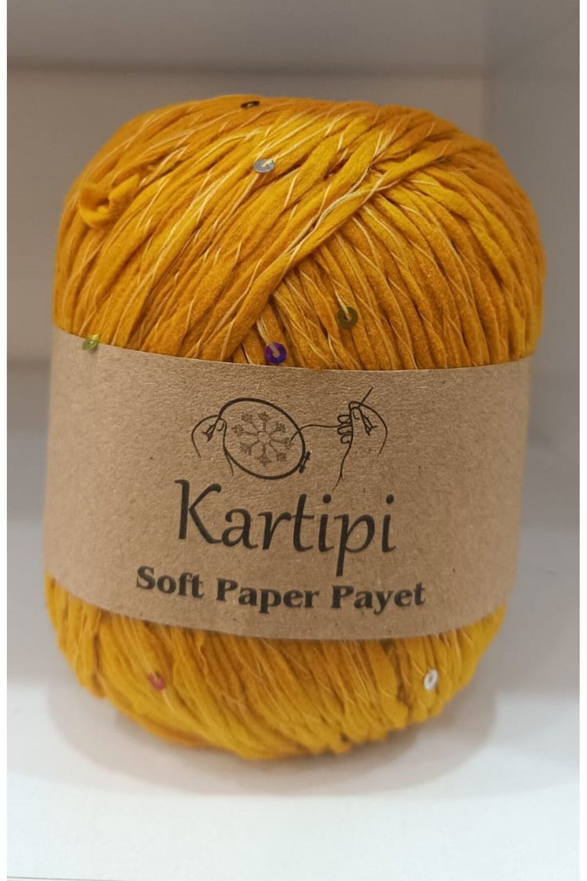 Safir Tuhafiye Pullu Rafya İp, Doğal Rafya İp, Çanta ipi,Örgü İpi (NO:6)