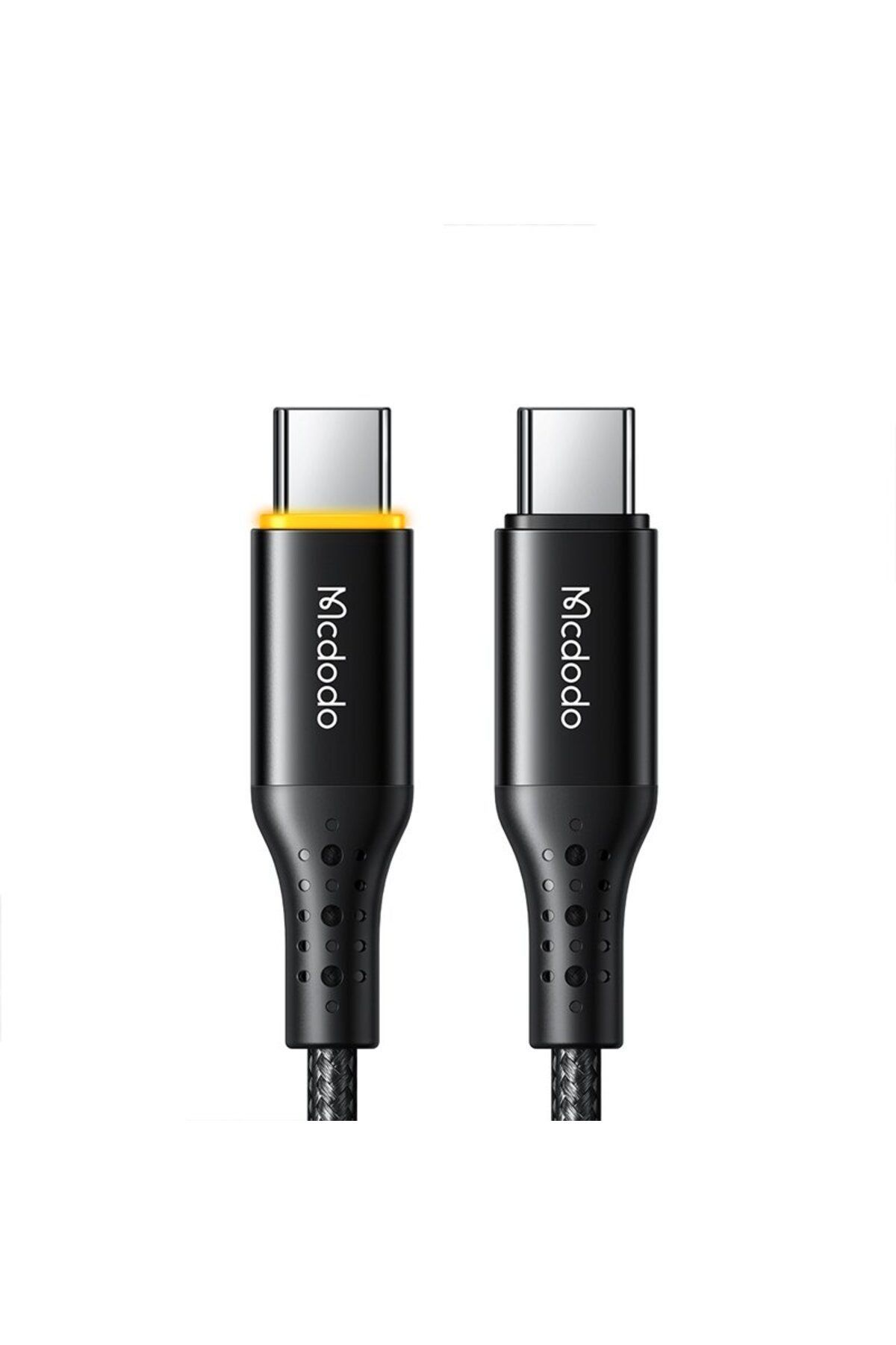 Mcdodo CA-3460 100W USB-C - USB-C ŞARJ VE DATA KABLOSU -1.2 M SİYAH
