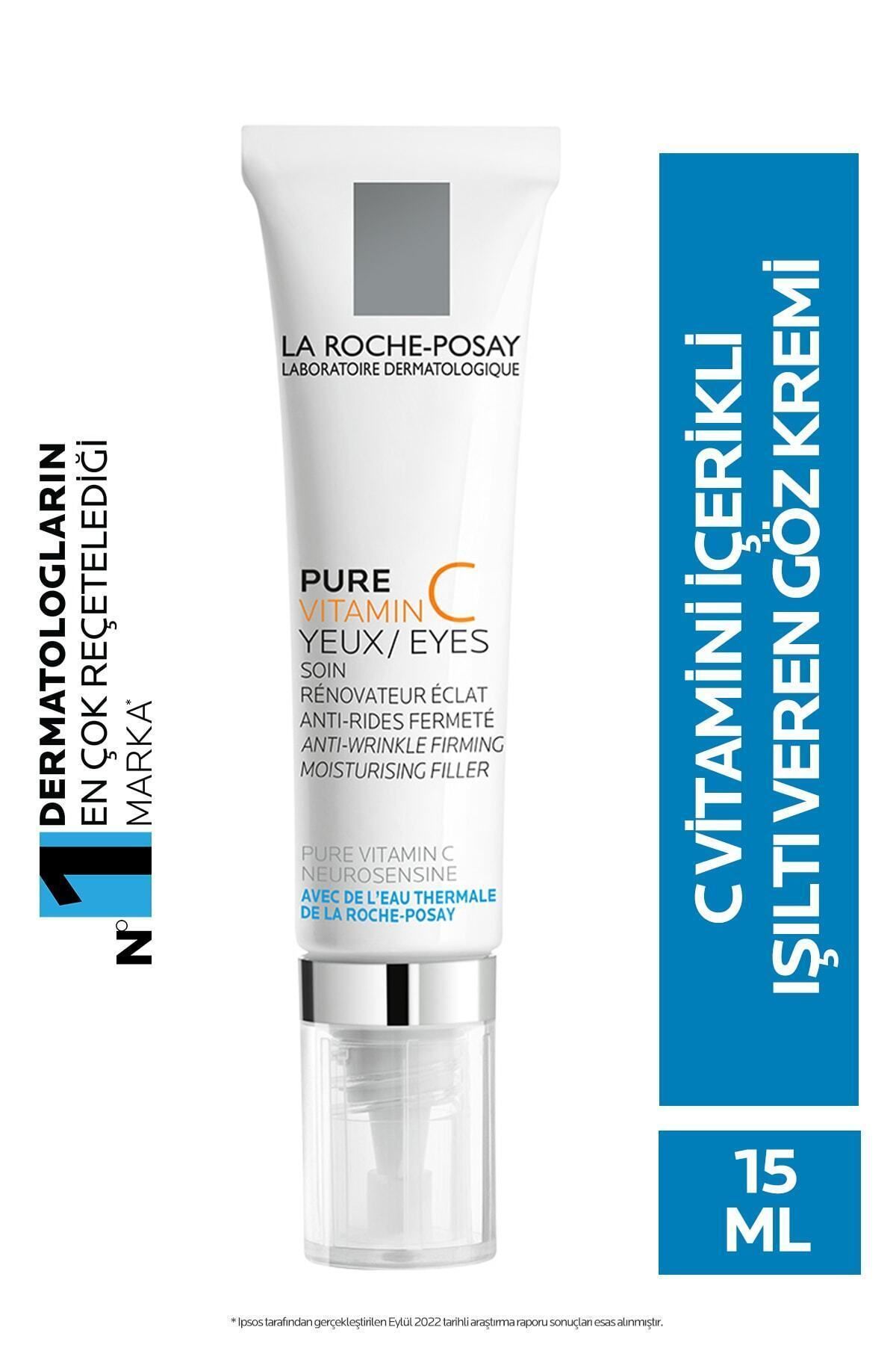 La Roche Posay PURE VITAMIN C YEUX EYE CREAM THAT HELPS REDUCE WRINKLES 15 ML PASSİ.1901