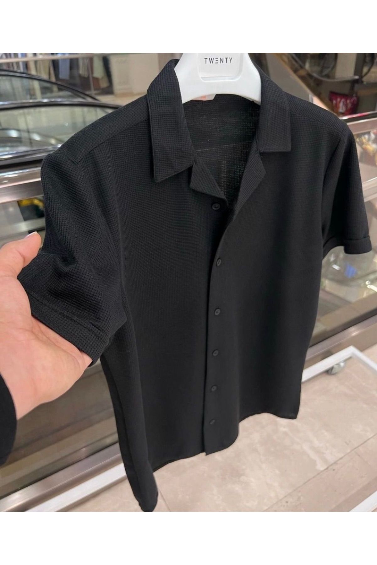 LC Waikiki Yeni Model Şık Erkek Kısa Kol Yazlık Gömlek