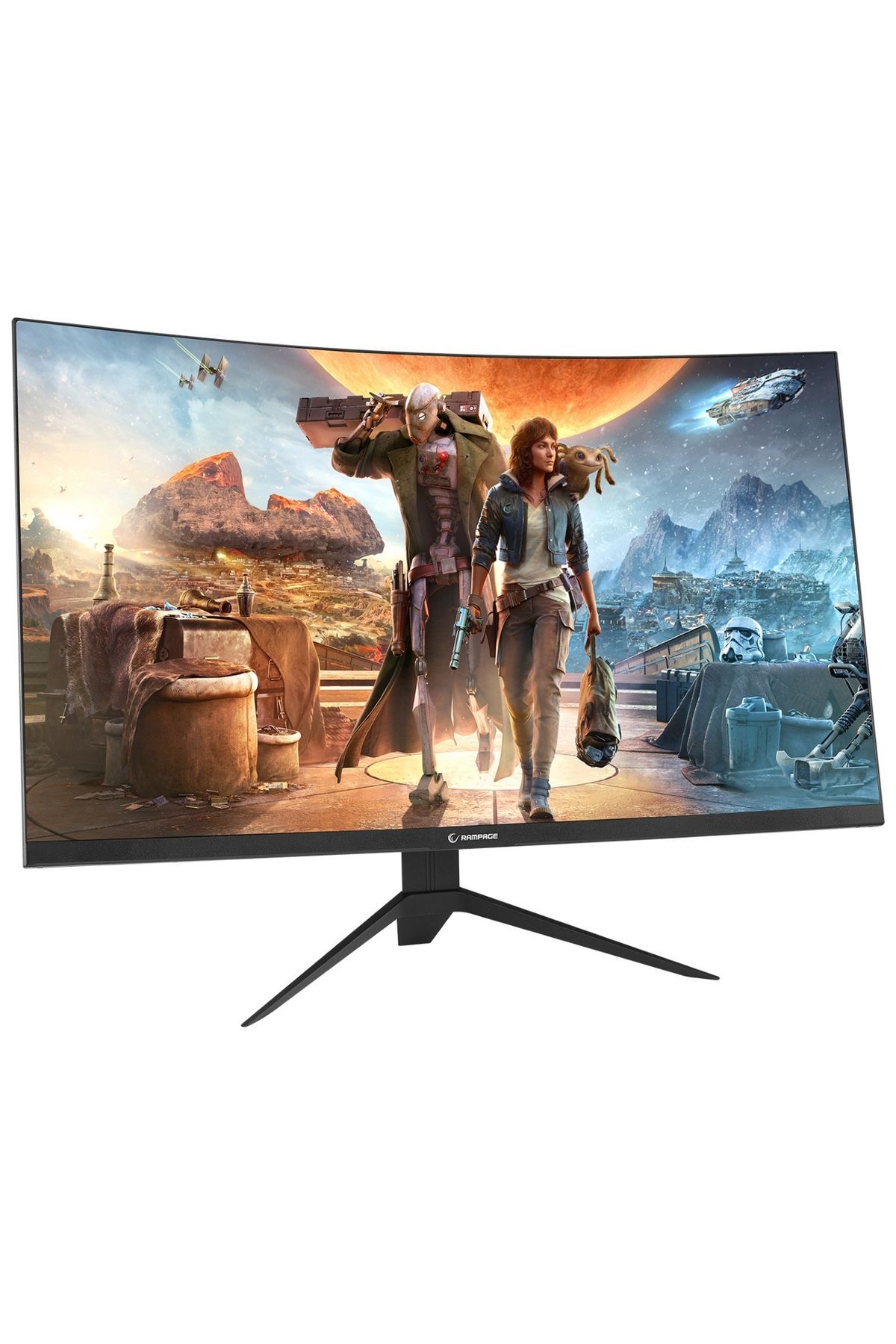 Rampage DROP DR32R240C 32 240Hz 1ms CSOT VA FHD Freesync HDR RGB PC Curved Oyuncu Monitörü