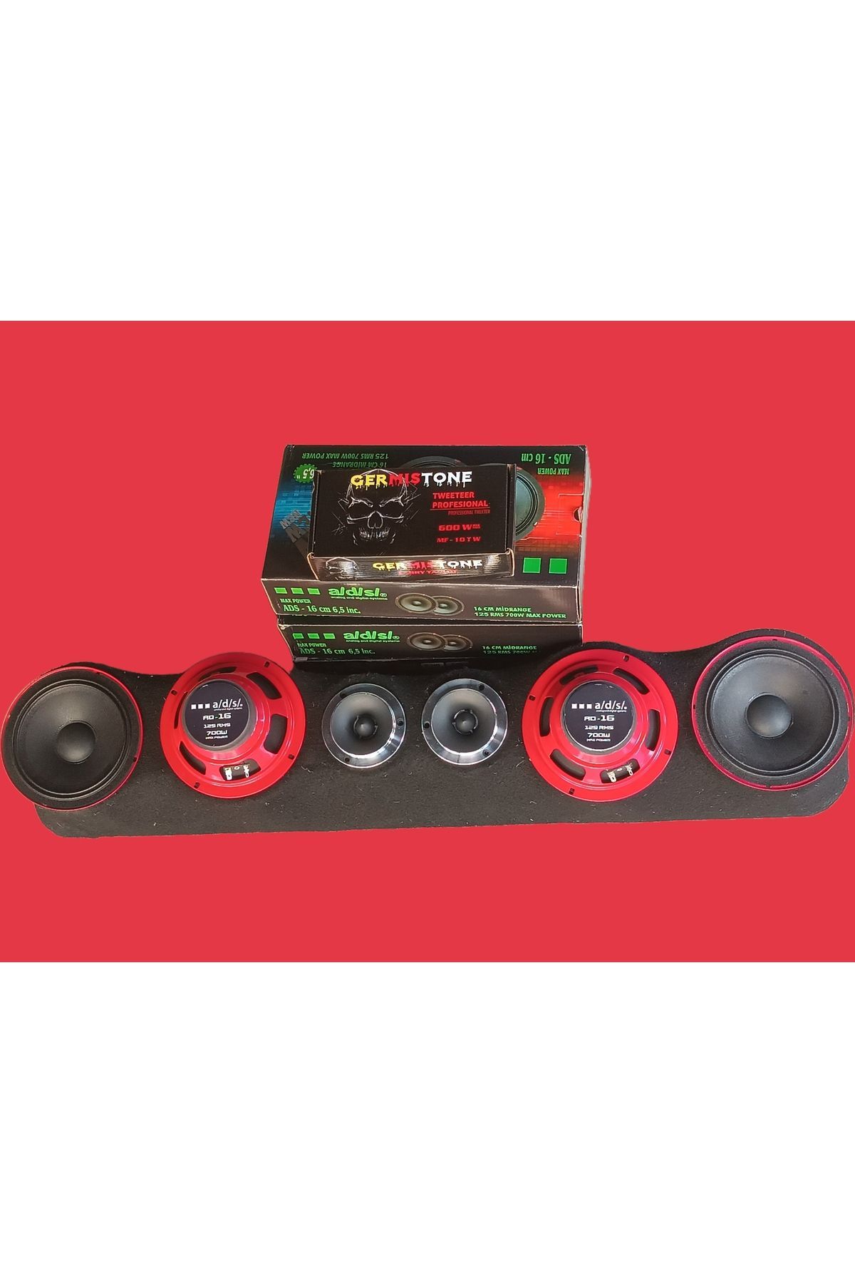 ADS 16 CM MİDRANGE DOM TWEETER 100 CM PANZİLOT