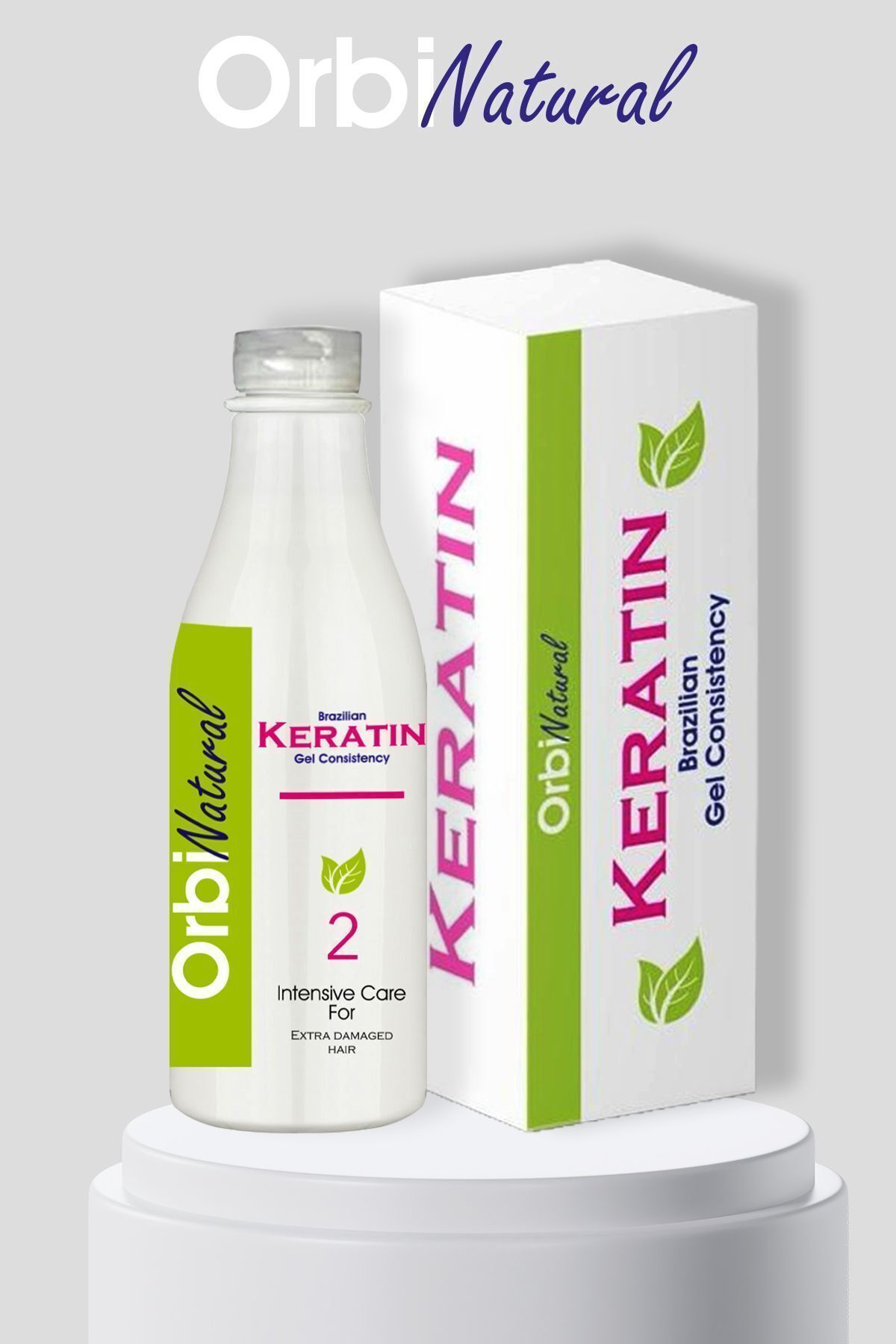 Natural Brezilya Fönü Keratin Jel Kokusuz Dumansız 6 Ay Kalıcı Düzleştirici Etki