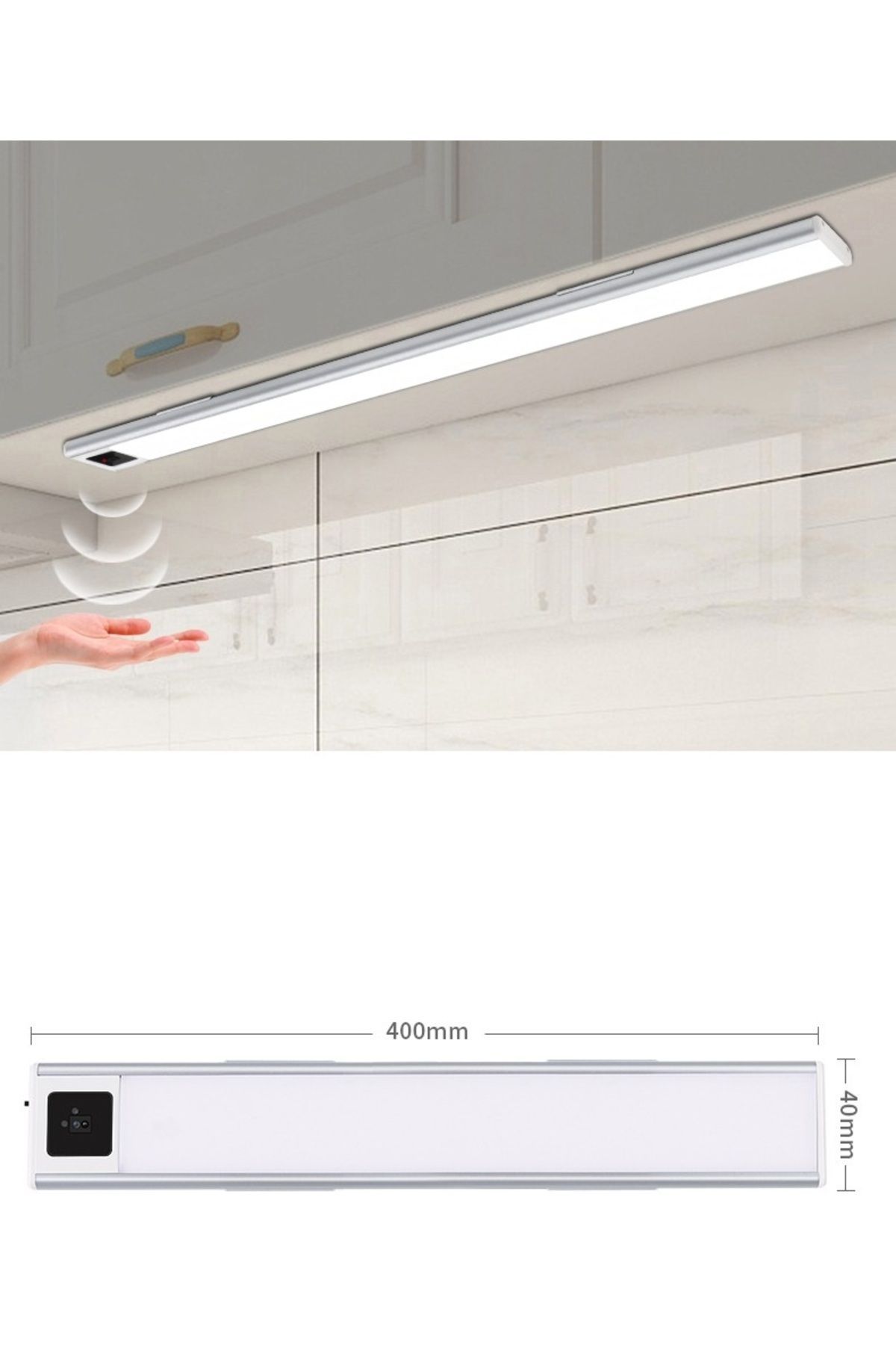 Home Şarjlı Sensörlü Mutfak Dolap Ayakkabılık Banyo Lambası Makyaj Led Işık Lambası Mutfak Işığı