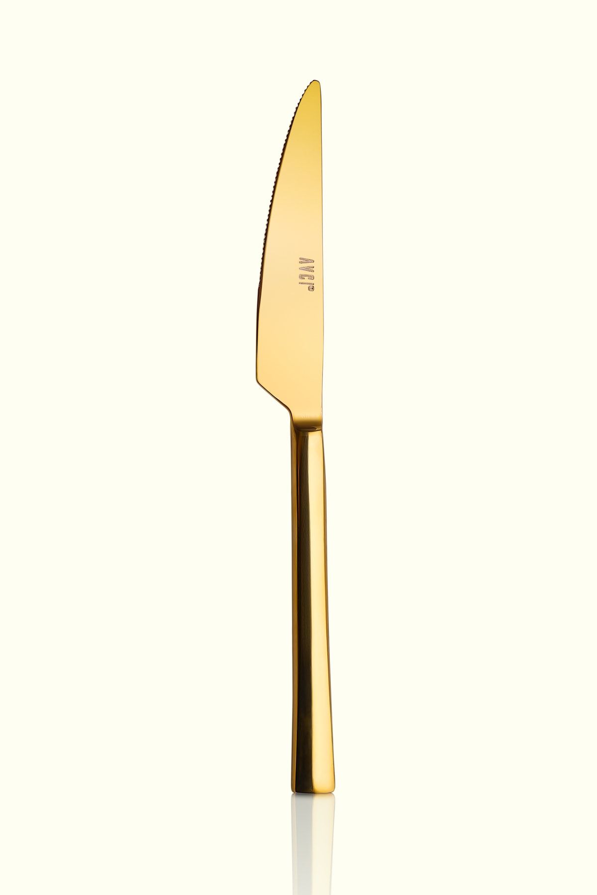 Avcı Klas Titanyum Gold 12 Adet Tatlı Bıçağı 18/10 Paslanmaz Çelik