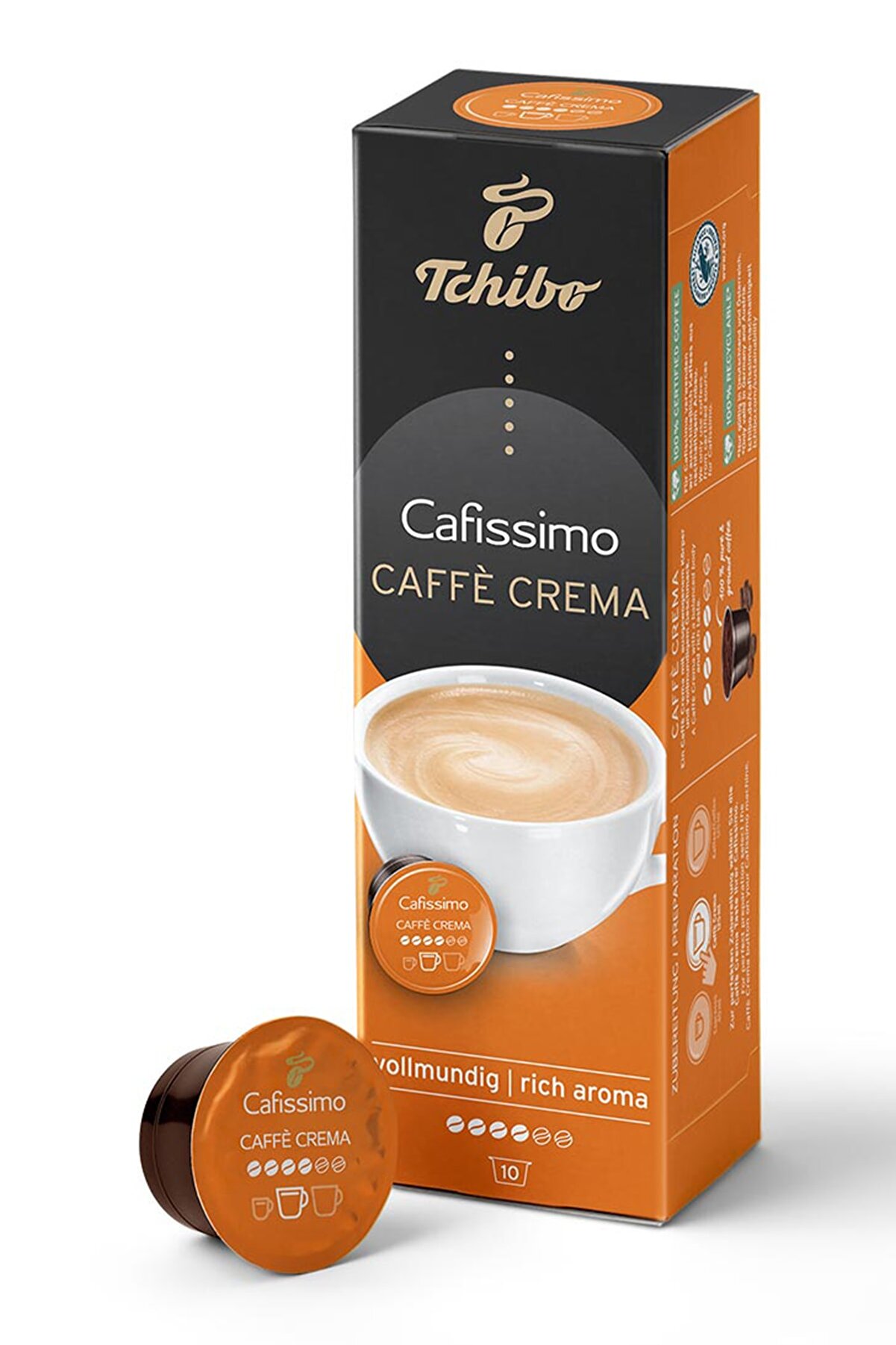 Tchibo Cafissimo Caffè Crema Rich Aroma 10 Adet Kapsül Kahve