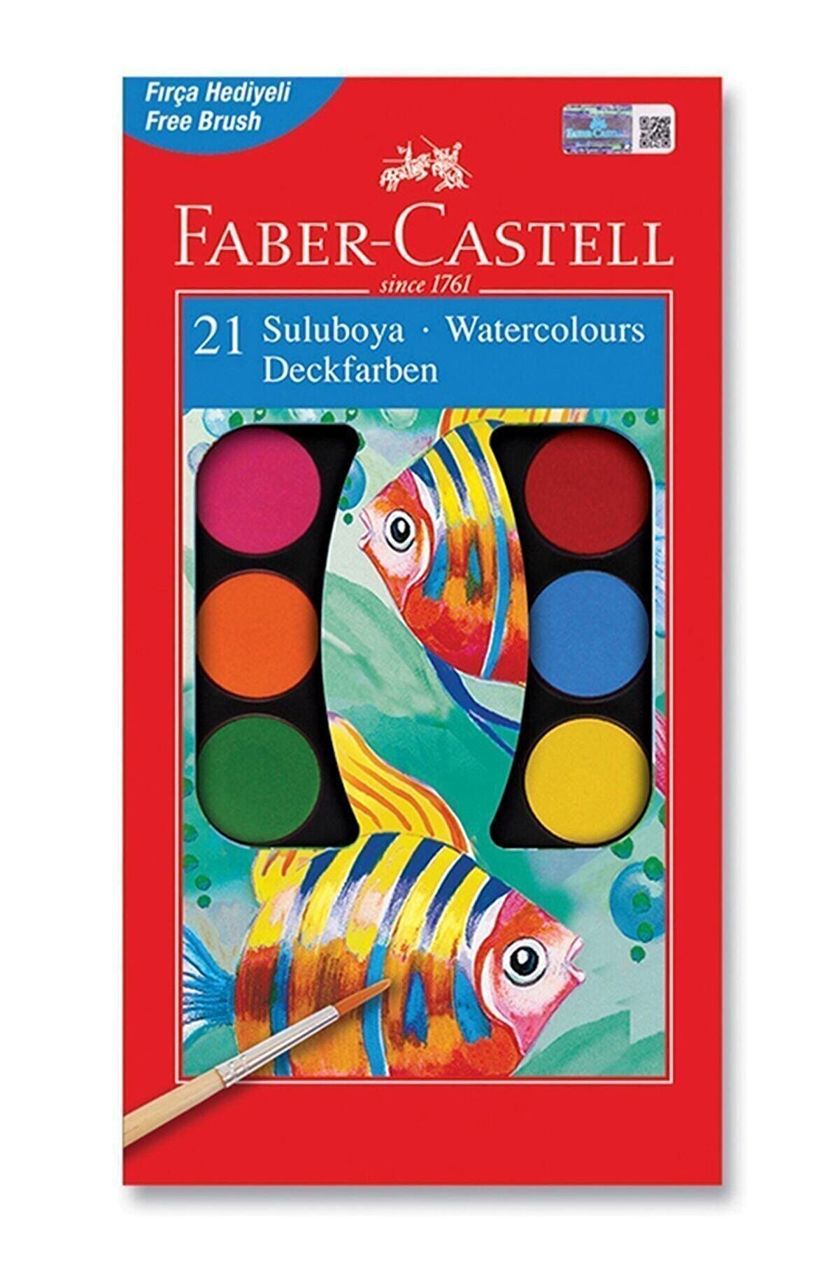 Faber Castell 21 Sulu Boya 5292125021