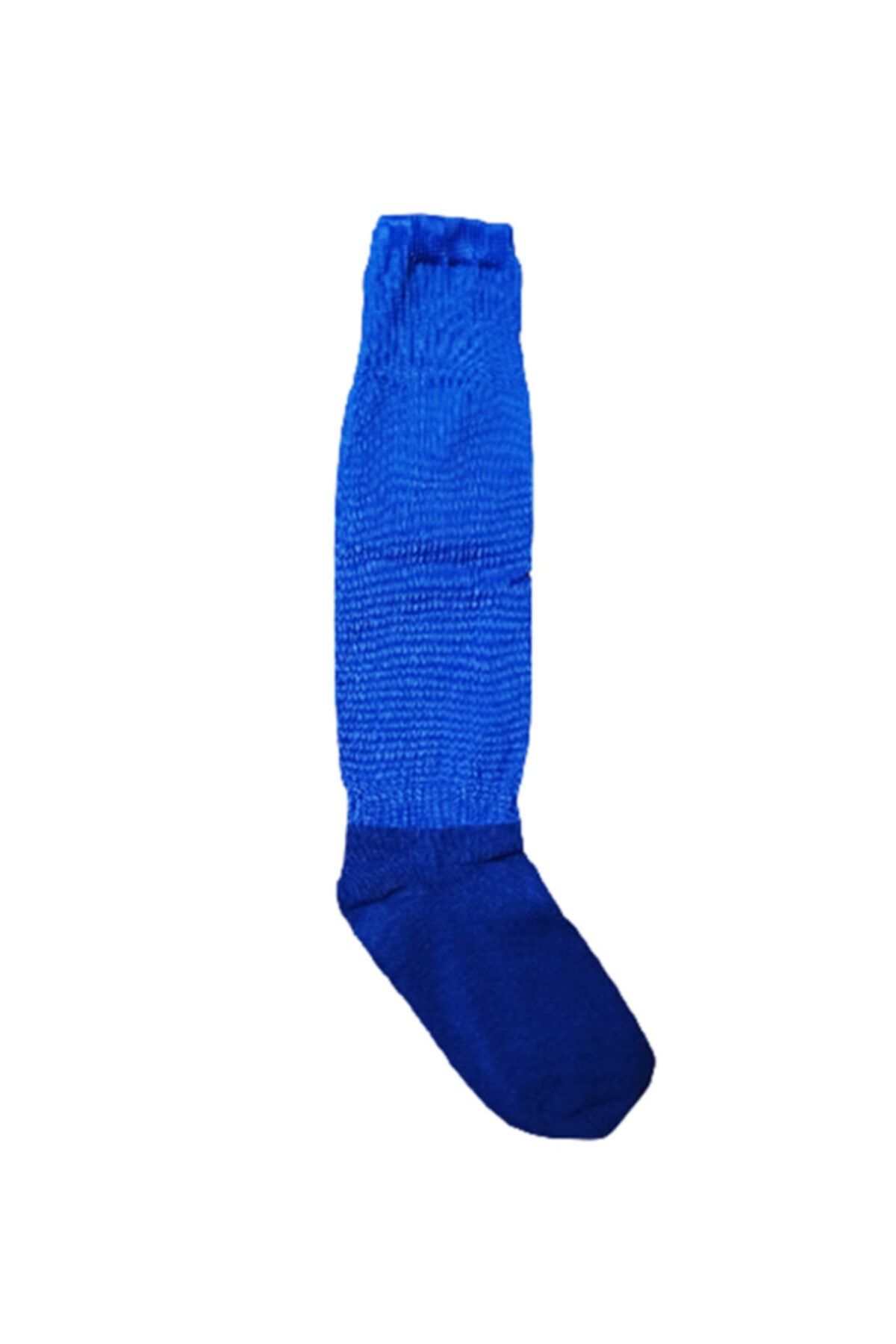 K18 Garson Boy Çocuk Futbol Tozluğu Çorap Saks Mavi (36-39)