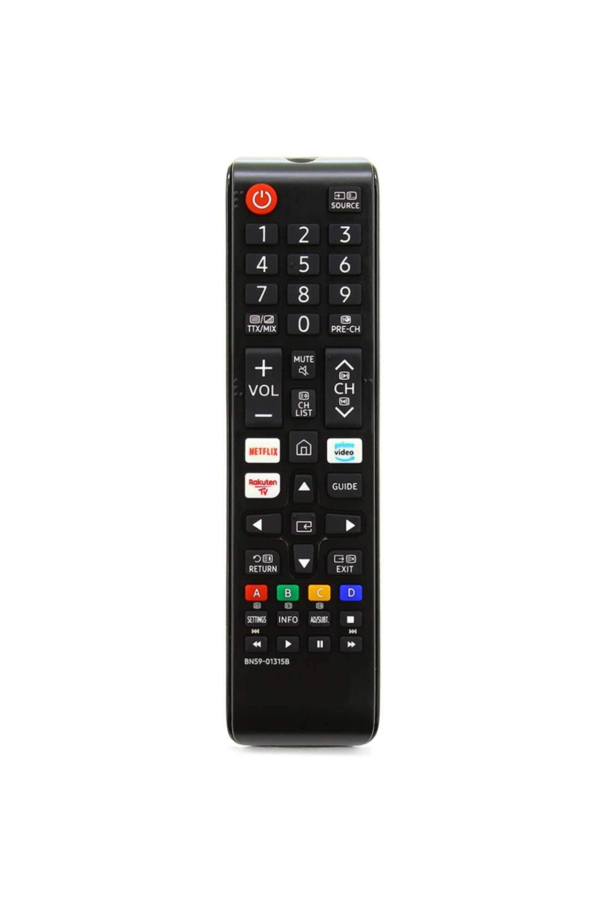Samsung WEKO KL SAMSUNG BN59-01315B NETFLIX-PRIME VIDEO-RAKUTEN TUŞLU KISA LCD LED TV KUMANDA