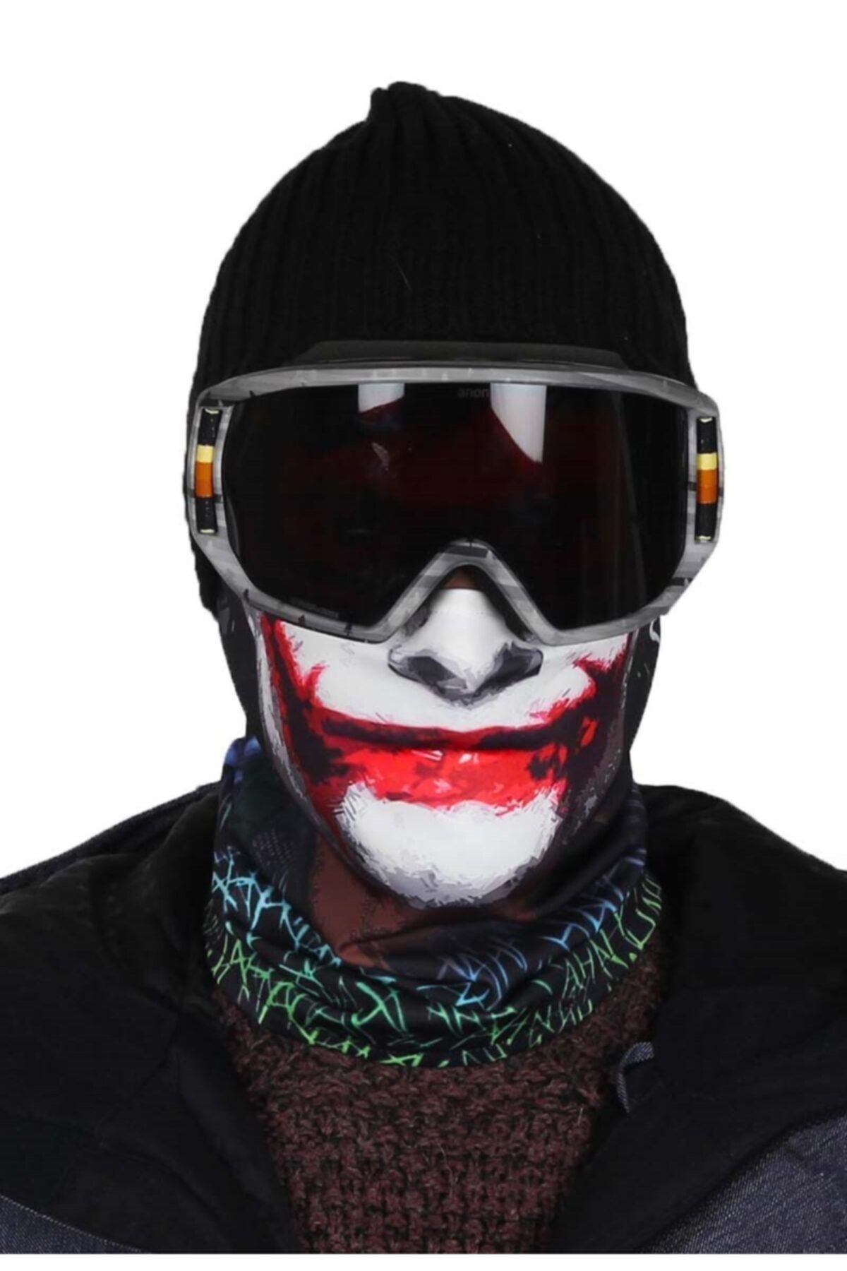 Tıklaalbeni Joker Snowboard Maskesi, Kayak Maskesi