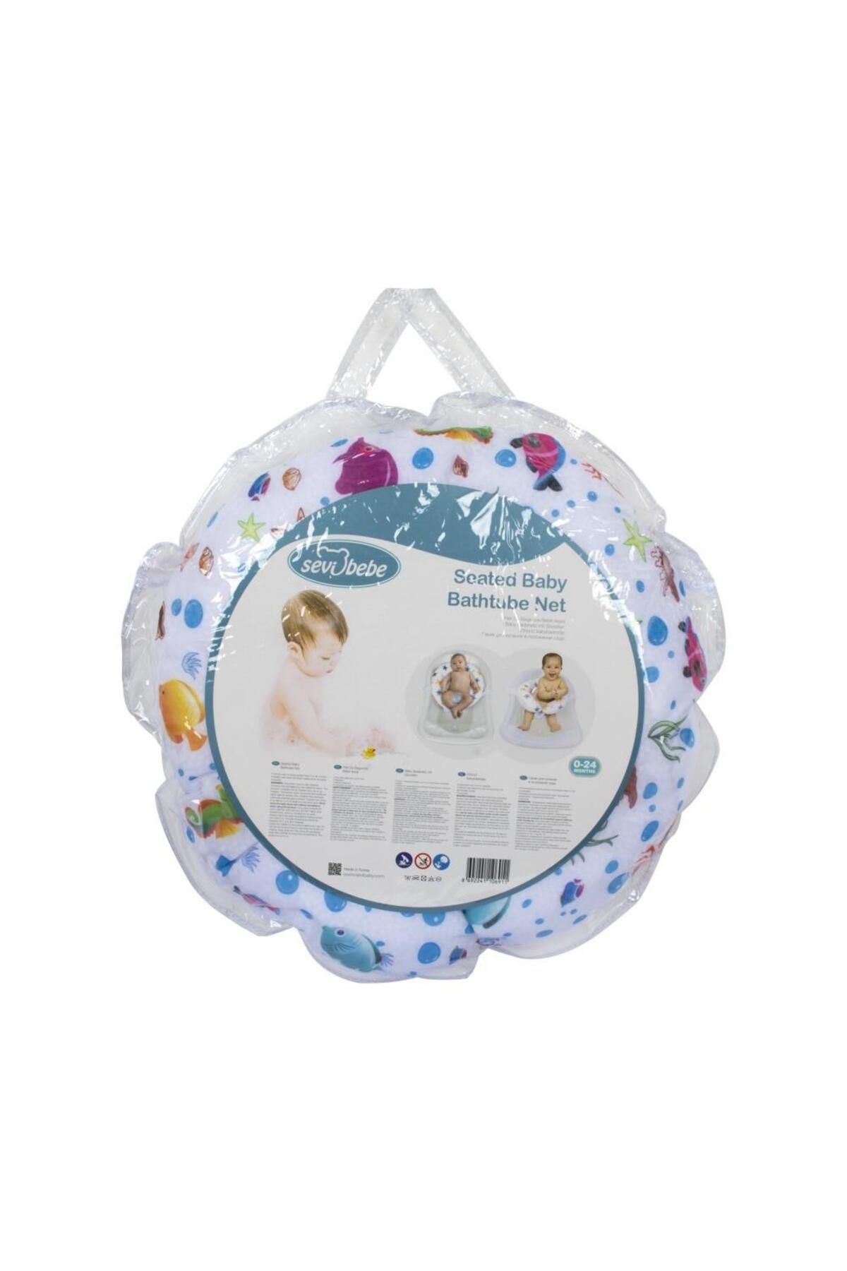 Sevi Bebe Oturaklı Bebek Banyo Filesi 8697