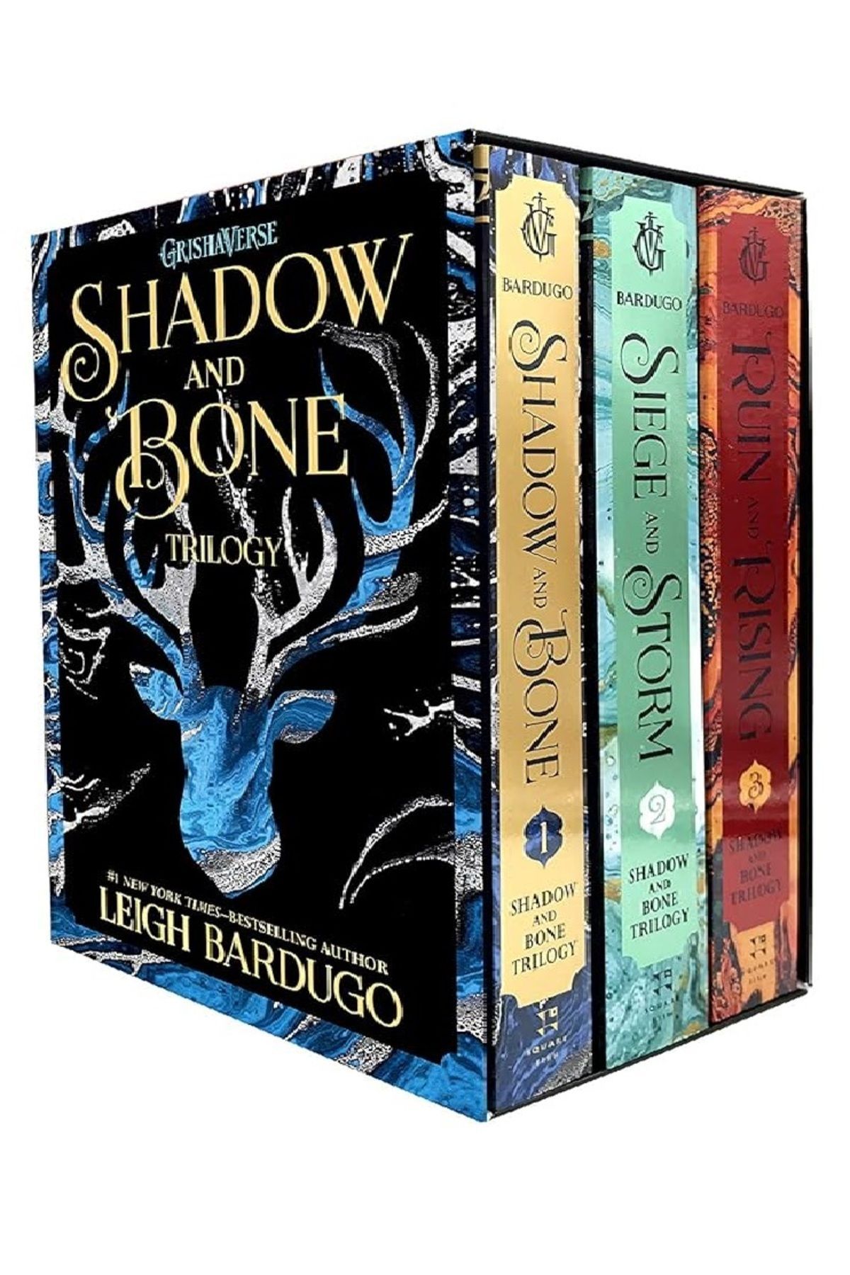 Bloomsbury Publishing The Shadow and Bone Trilogy Boxed Set: Shadow and Bone, Siege and Storm, Ruin and Rising