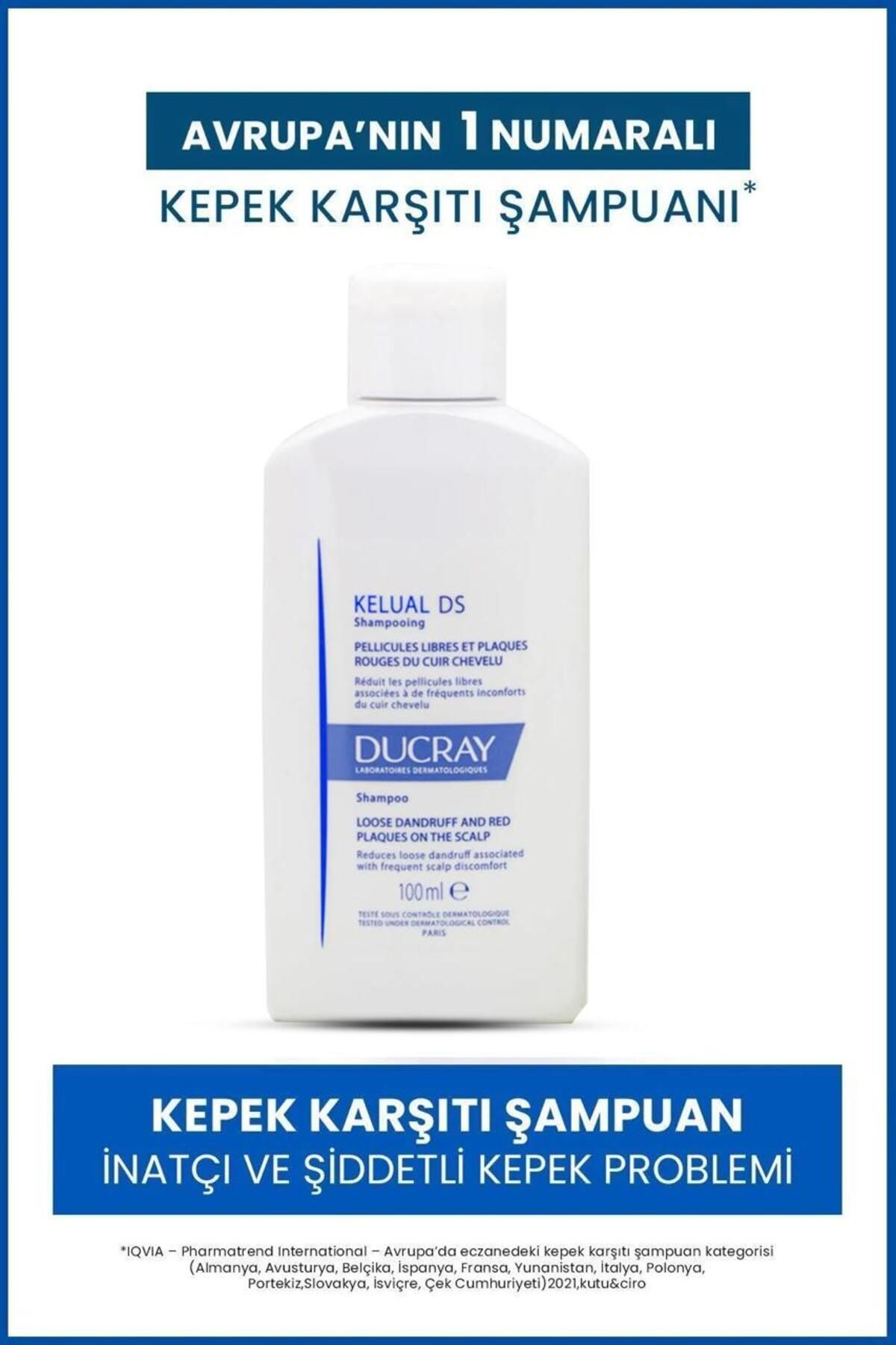 Ducray Kelual DS Kepek Karşıtı Şampuan 100 Ml