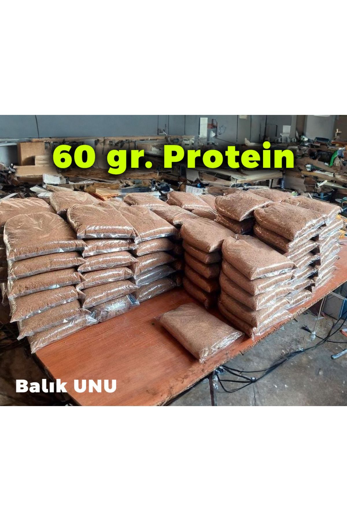 Harikalar Diyarı Çiftlik 1 Kg Balık Unu - Tavuk, Kuş, Keklik, Bıldırcın Ve Diğer Kuşlar Için Protein Kaynağı Yem