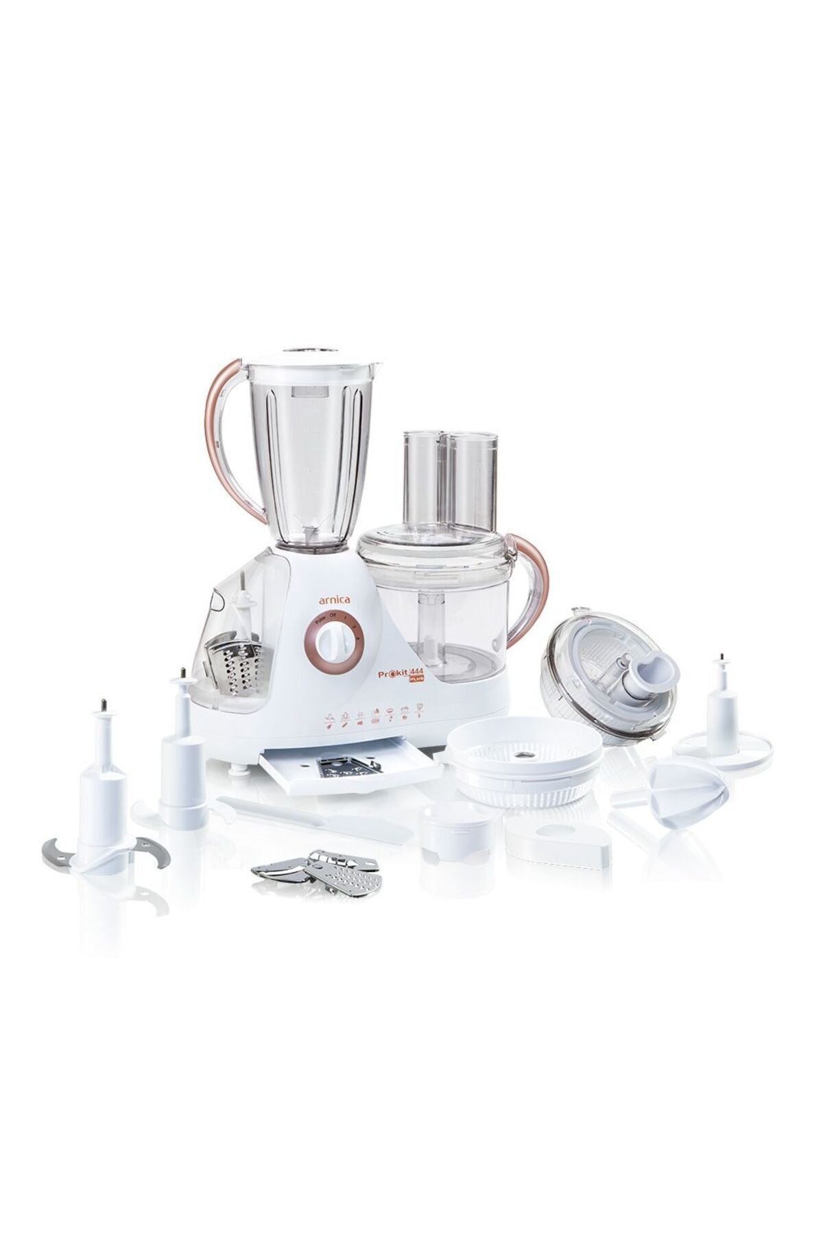 Arnica Prokit 444 Plus GH21021 Mutfak Robotu Rose