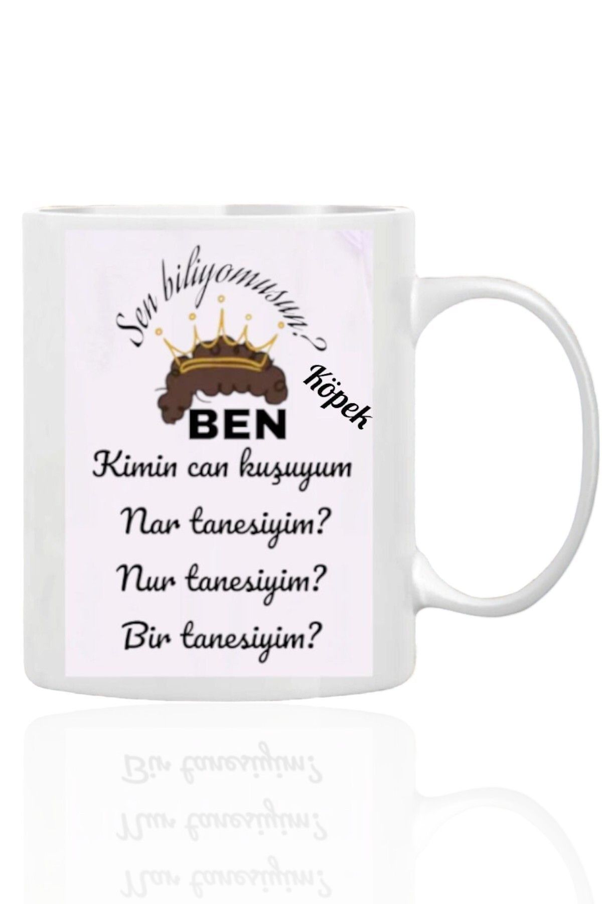 Toyaso Prens Kimin Can Kuşuyum, Kimin Kankasıyım Prens Dizi Beyaz Kupa Bardak