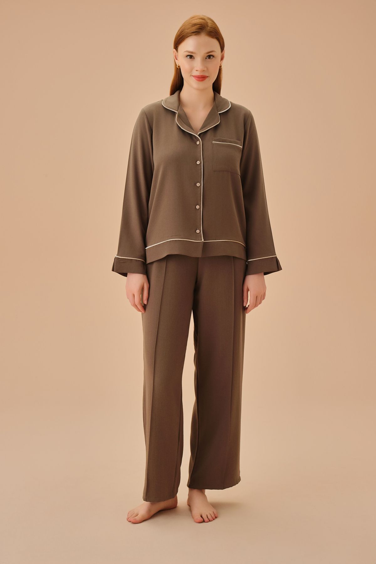 Suwen Stylish Maskülen Pijama Takımı