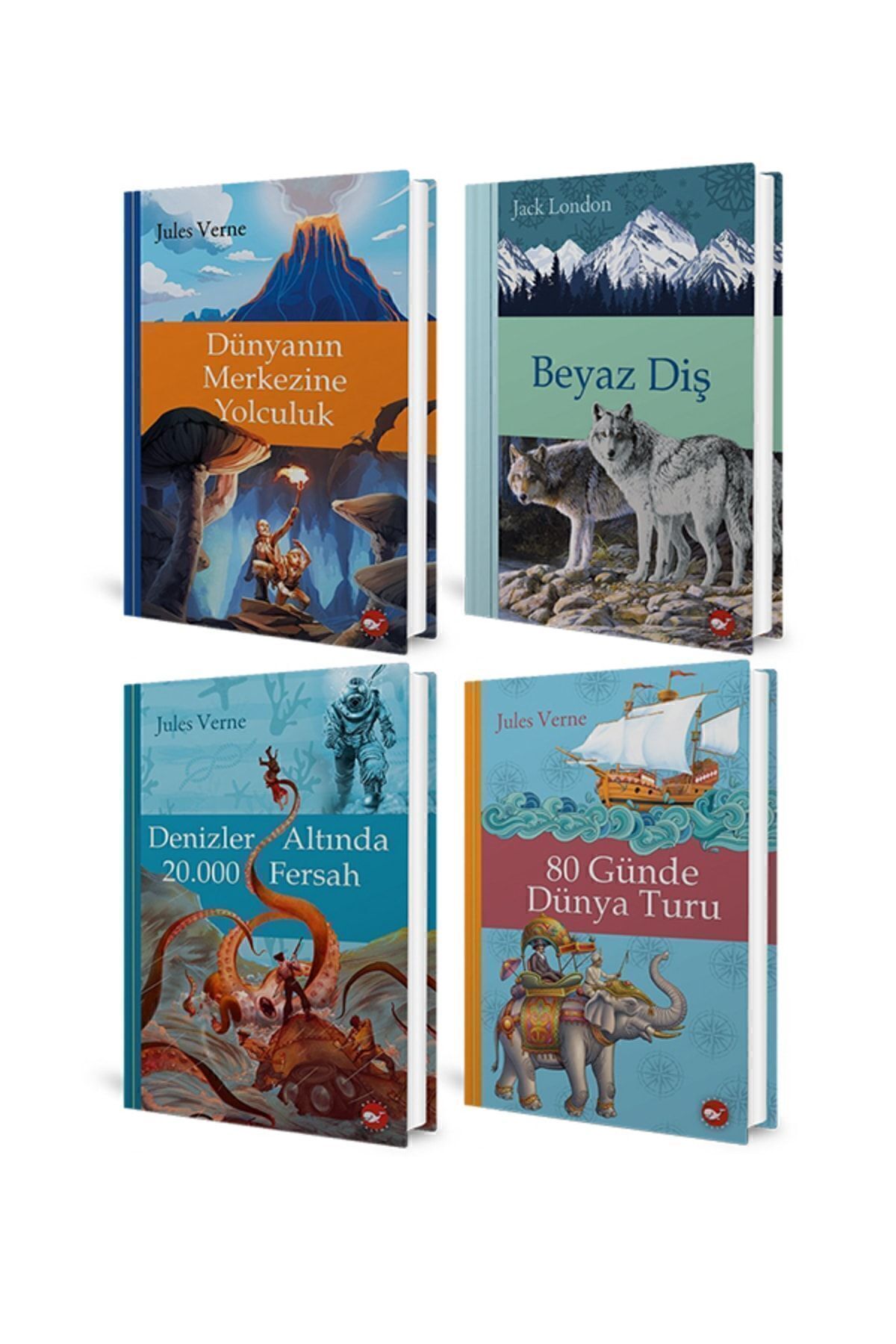 Beyaz Balina Yayınları Klasikleri Okuyorum Seti 1 - (4 KİTAP)