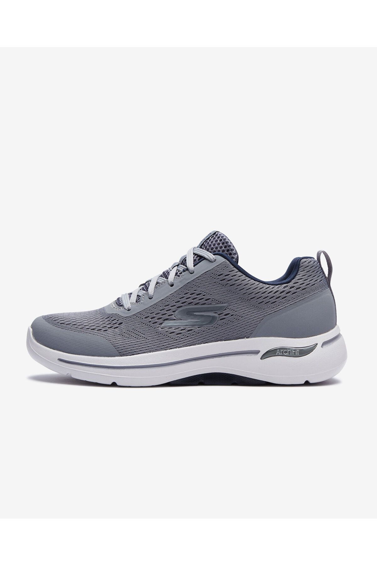 Skechers Go Walk Arch Fit - Idyllic Erkek Gri Yürüyüş Ayakkabısı 216116 Gynv