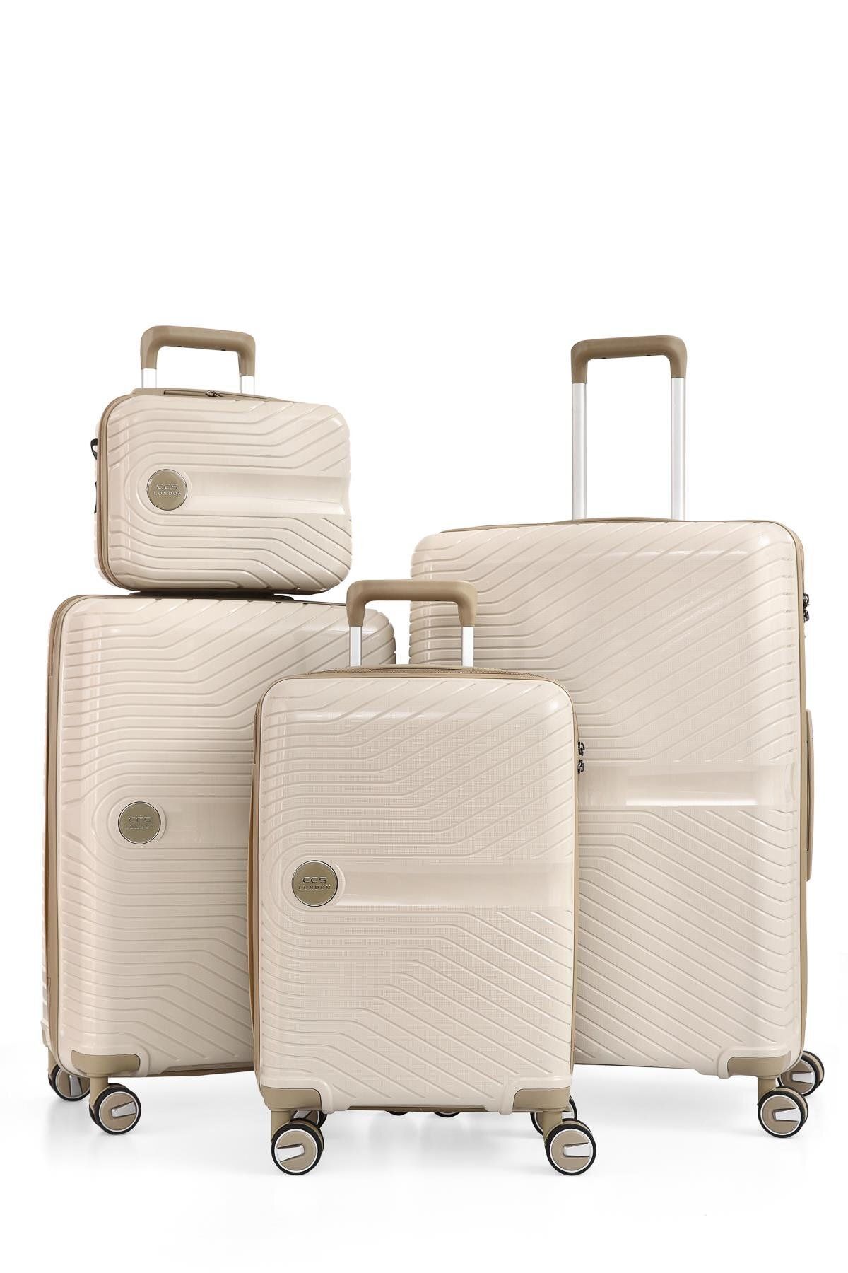 ÇÇS 5239-5240 Polipropilen 4 Lü Valiz Seti
