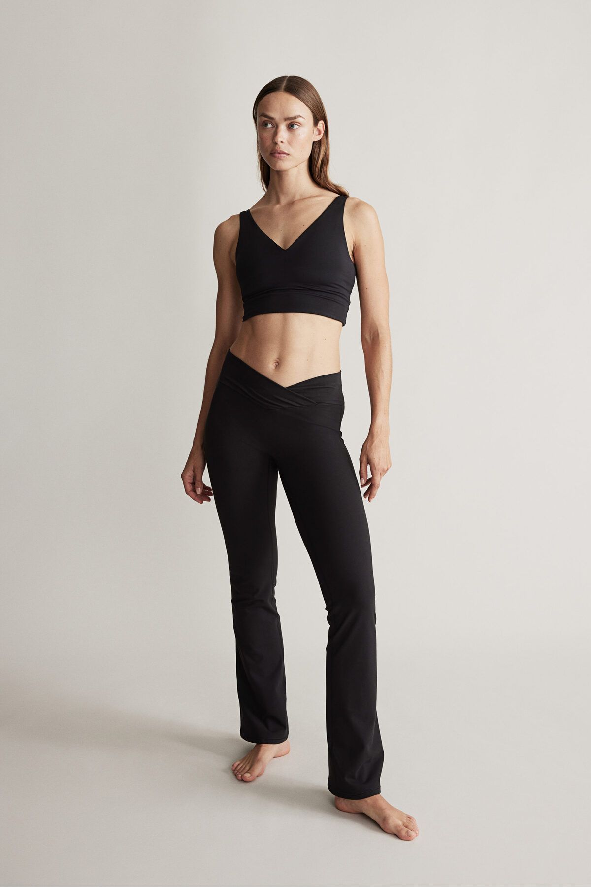 H&M İspanyol Paça Spor Taytı Softmove™