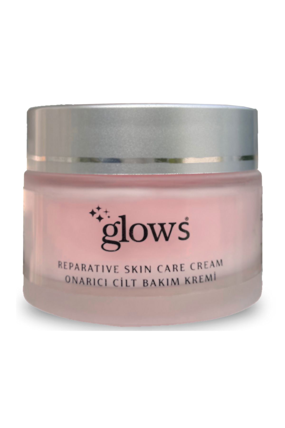 Glows Gümüşlü, Onarıcı, Nemlendirici Yüz Bakım Kremi 50 Ml