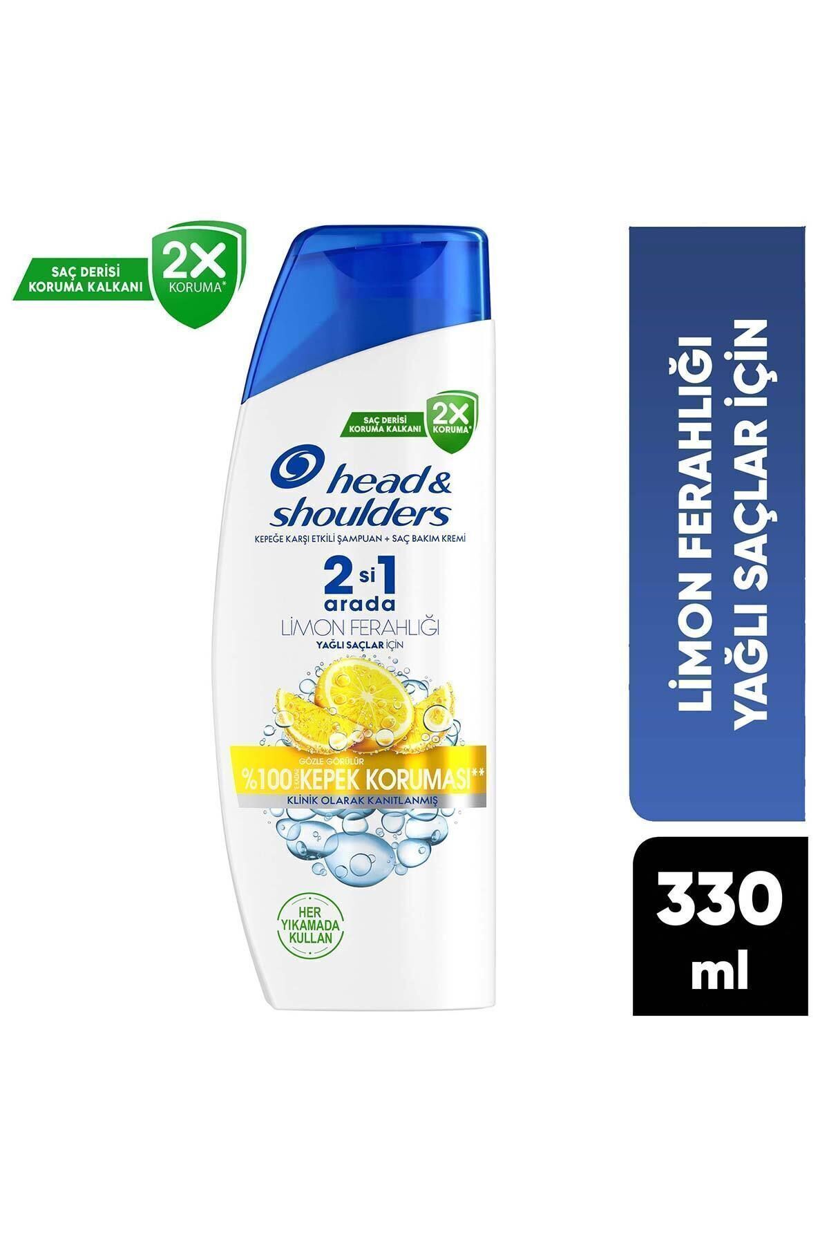 Head And Shoulders H&S Şampuan Limon Ferahlığı 2in1 330 ml.