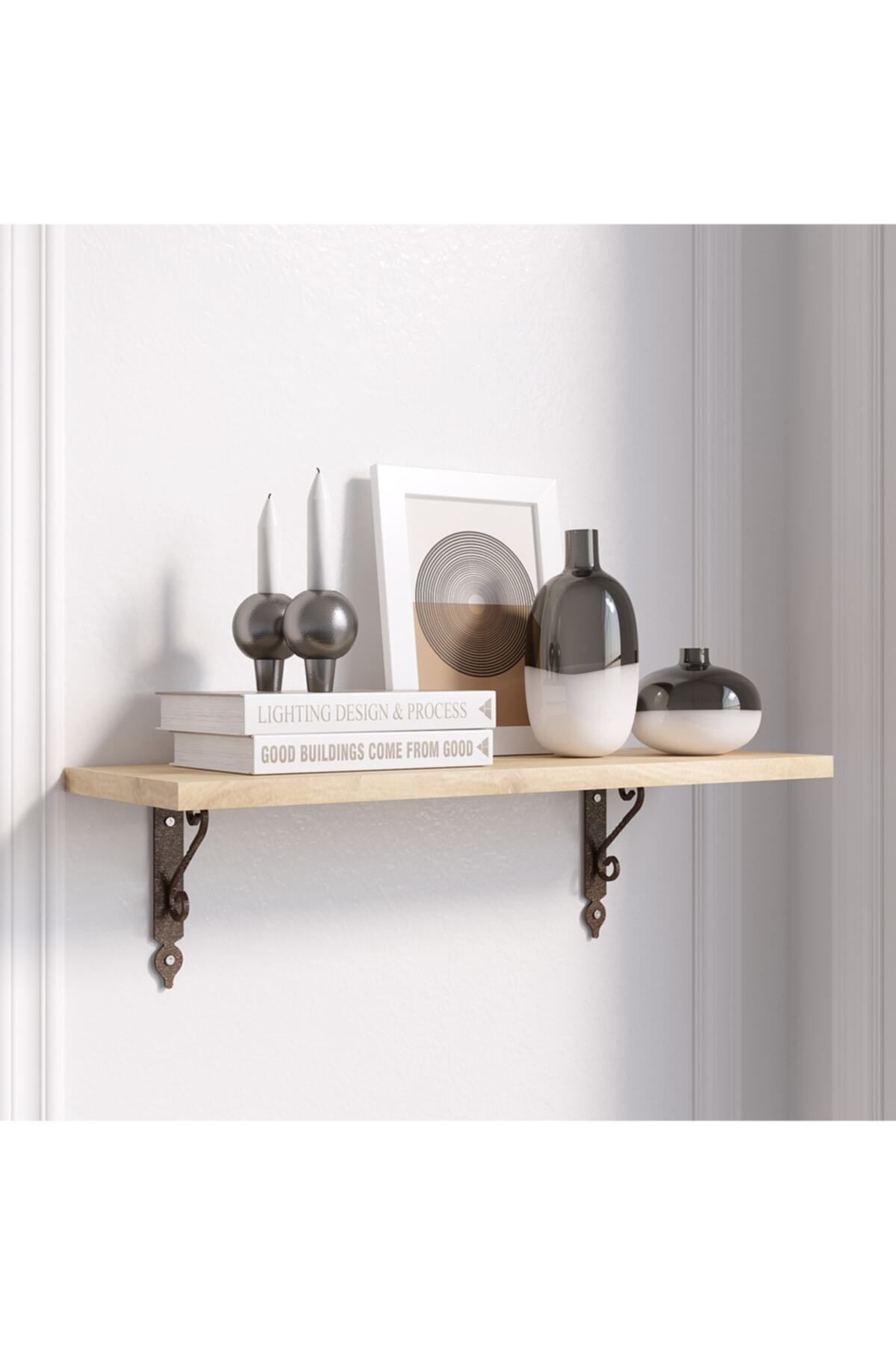 Decormet Retro Raf Seti 20*60 Safir Meşe+B.Dövme