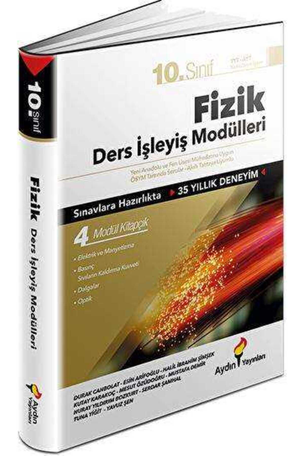 Aydın Yayınları 10. Sınıf Aydın Fizik Ders Işleyiş Modülleri