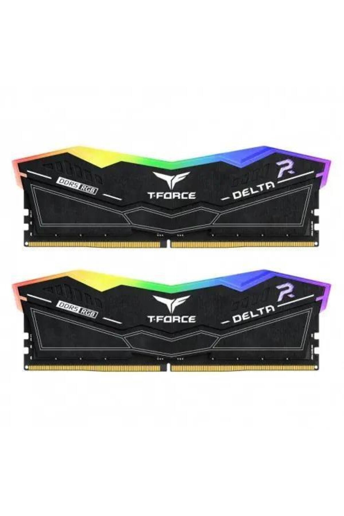 TEAM 32gb (2X 16GB) Ddr5 5600mhz Cl32 Rgb Dual Kıt Pc Ram Delta Ff3d532g5600hc32dc01