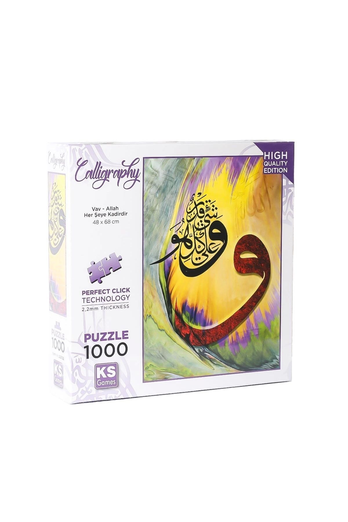 Genel Markalar 20732 Dav Allah Herşeye Kadirdir 1000 Parça Puzzle -