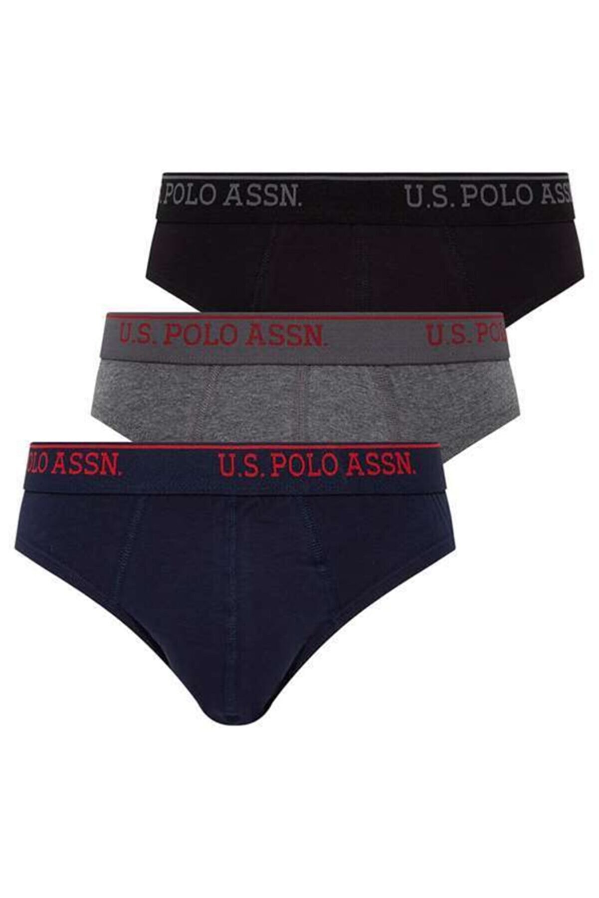 U.S. Polo Assn. 3'lü Ekonomik Paket Erkek Slip