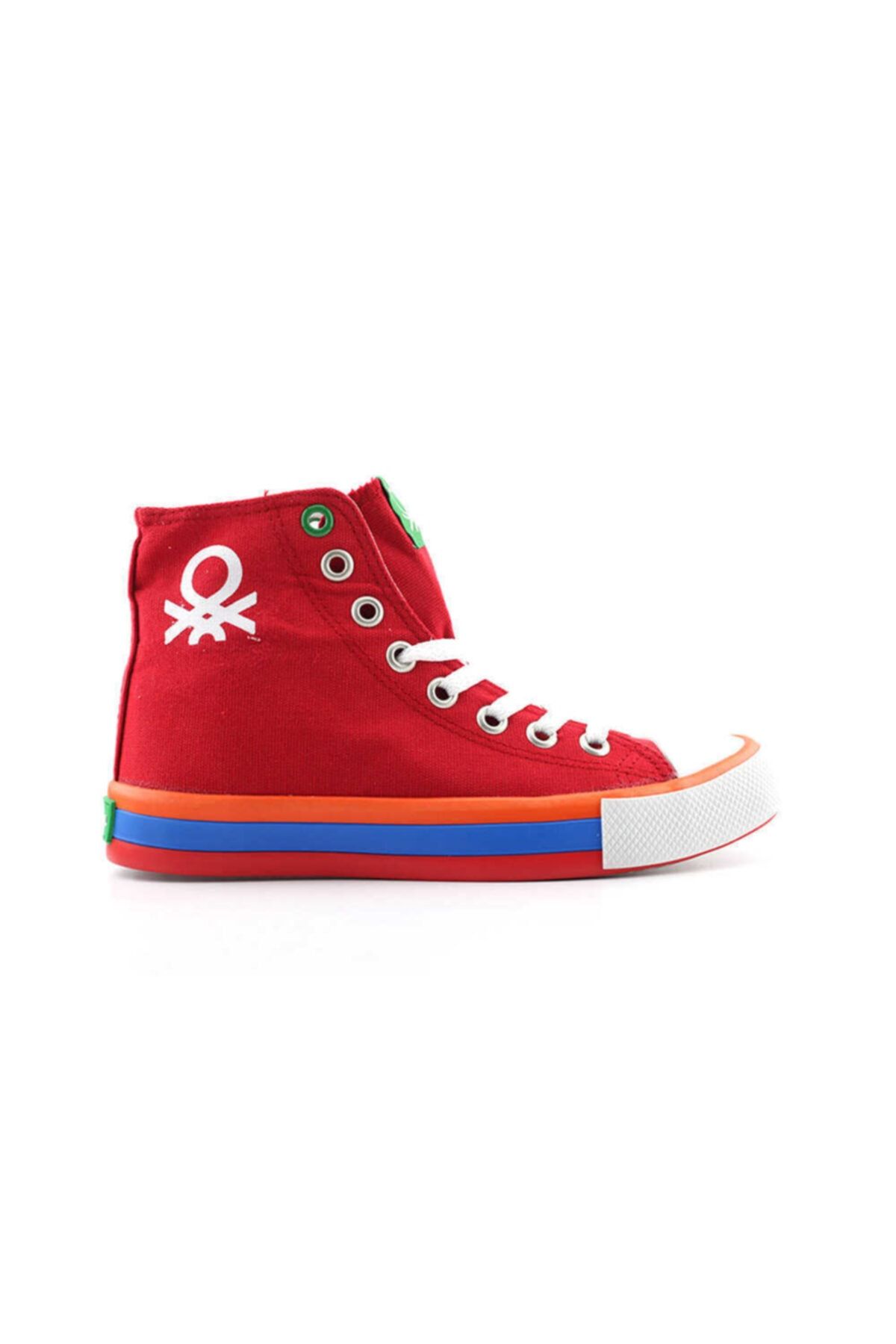 United Colors of Benetton Kadın Spor Ayakkabısı-kırmızı