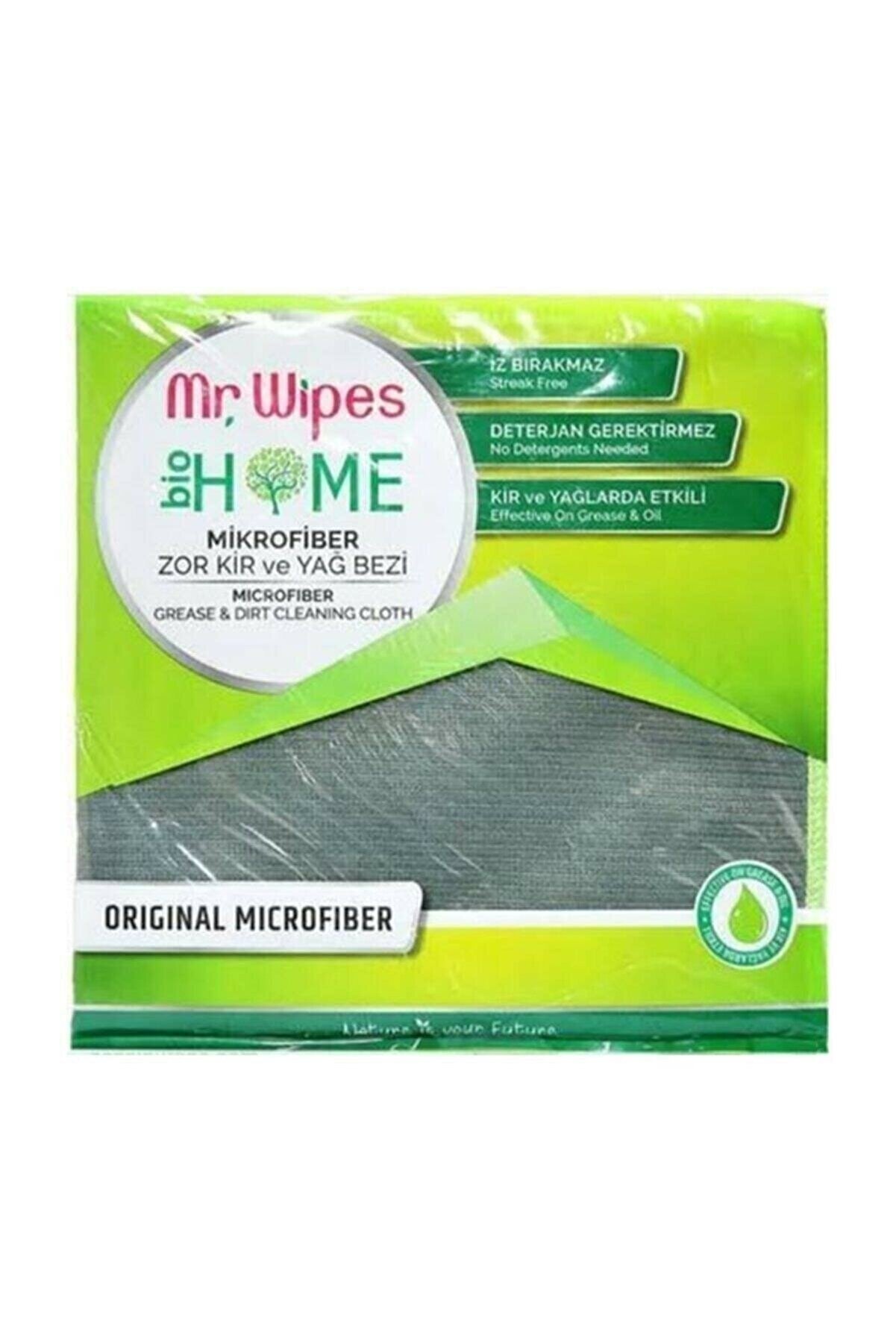 Farmasi Mr. Wipes Bio Home Antibakteriyel Mikrofiber Zor Kir Ve Yağ Bezi 40x40 Cm.