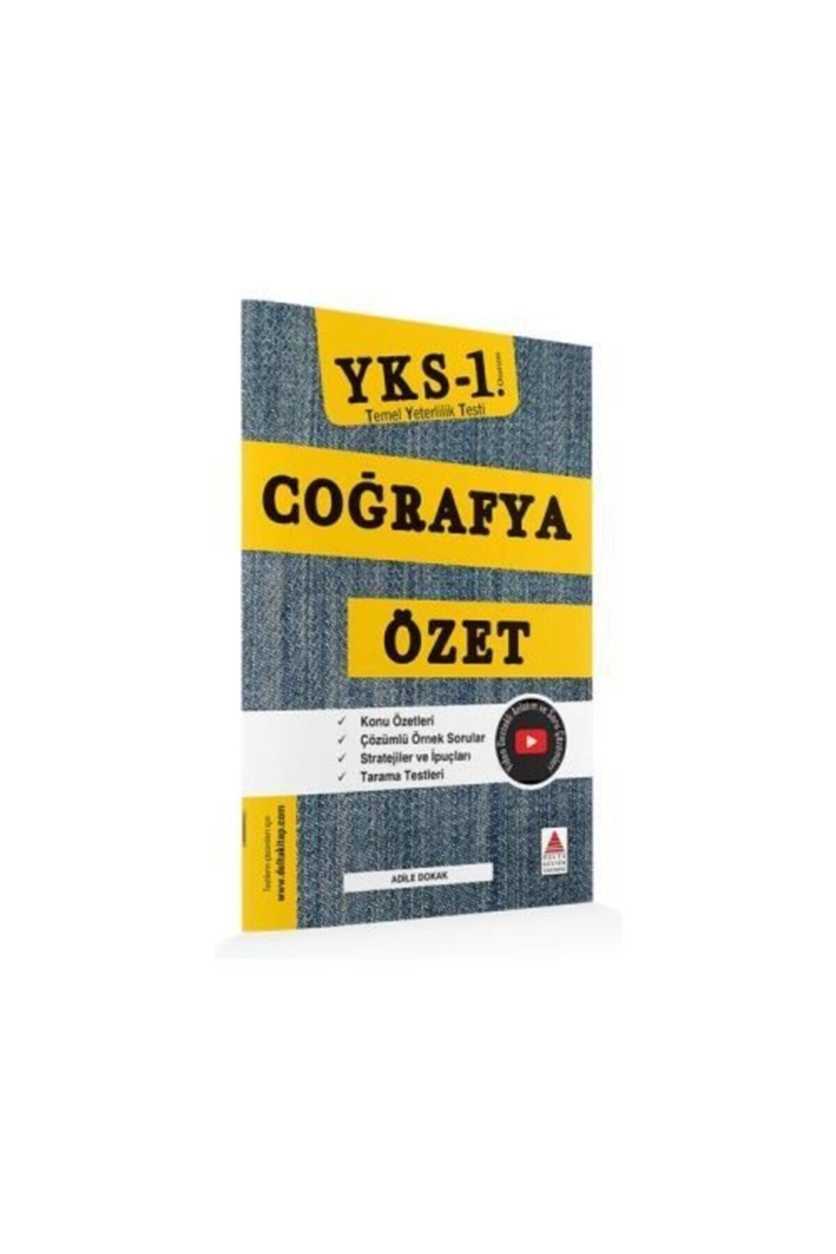 Delta Yayınları Yks-tyt Coğrafya 1 Oturum Delta Kültür Kitap Adile Dokak