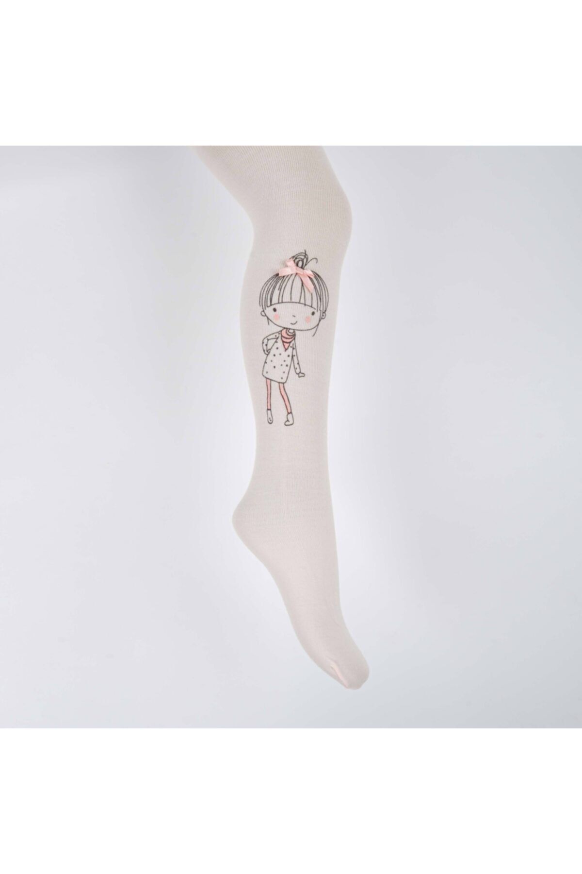 Katamino Frida Aksesuarlı Bambu Külotlu Çorap