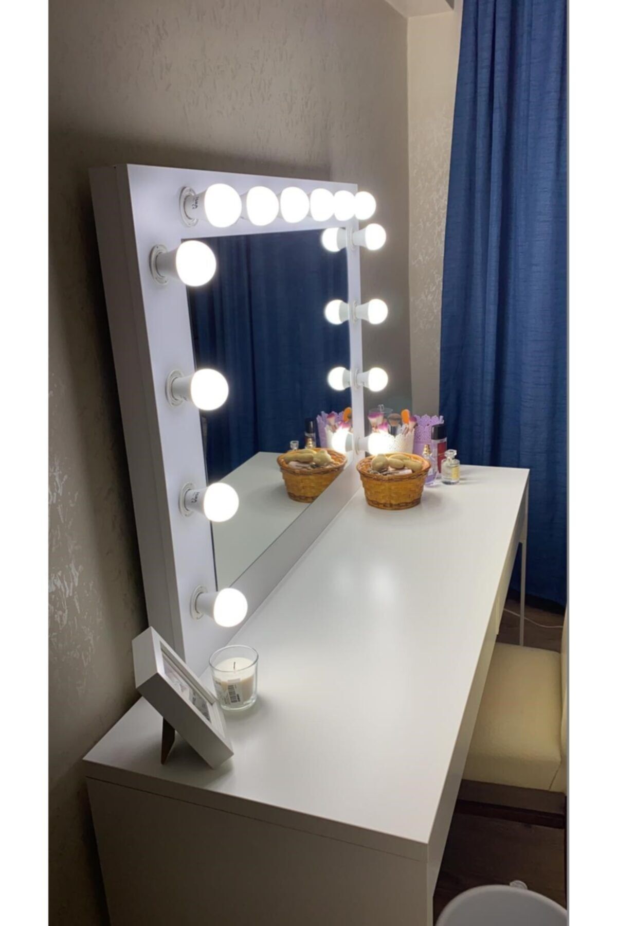 Erşen Design Işıklı Makyaj Aynası 105 X 85
