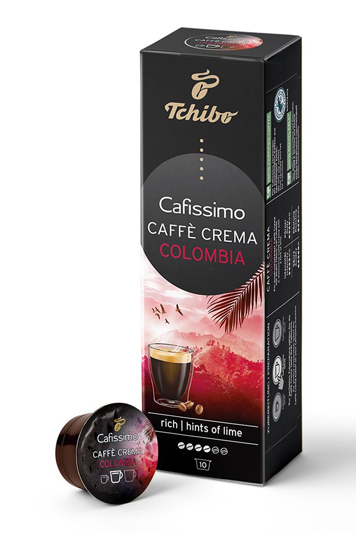 Tchibo Cafissimo Caffè Crema Colombia 10 Adet Kapsül Kahve