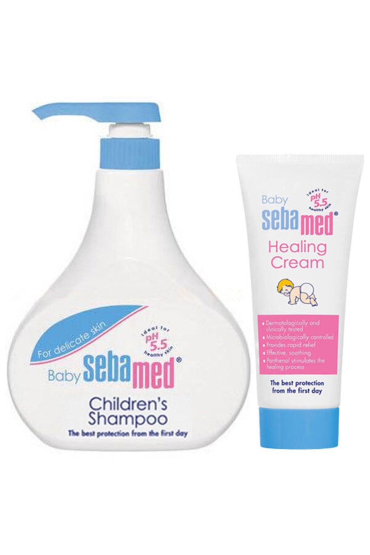 Sebamed Bebe Şampuan 500 ml + Pişik Önleyici Krem 100 ml