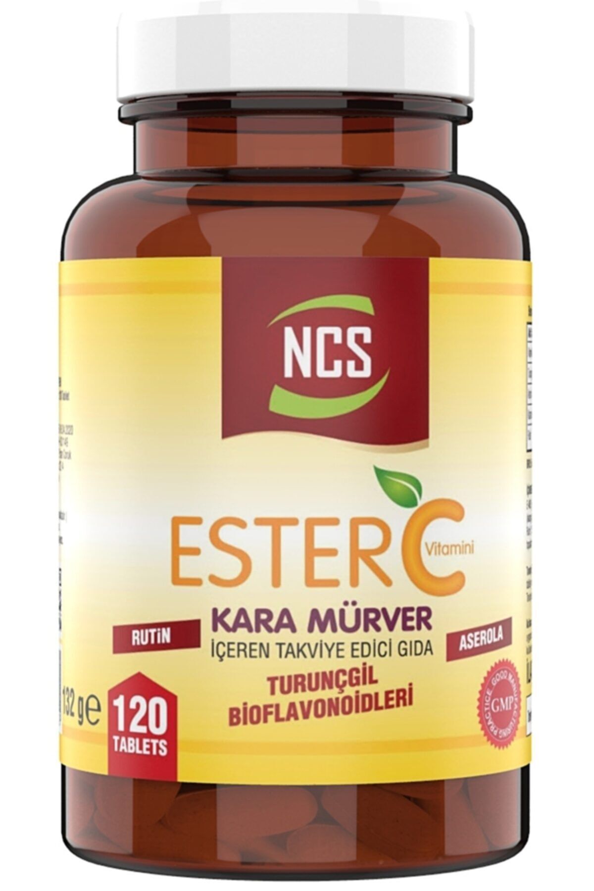 Ncs Ester C Vitamini 1000 mg Kara Mürver 120 Tablet Vitamin C