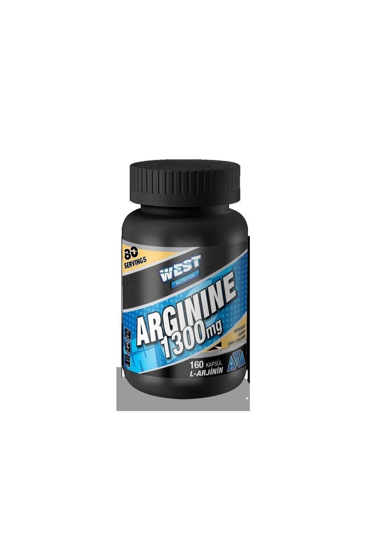 West Nutrition L Arjinin Arginine 1300 Mg 160 Kapsül